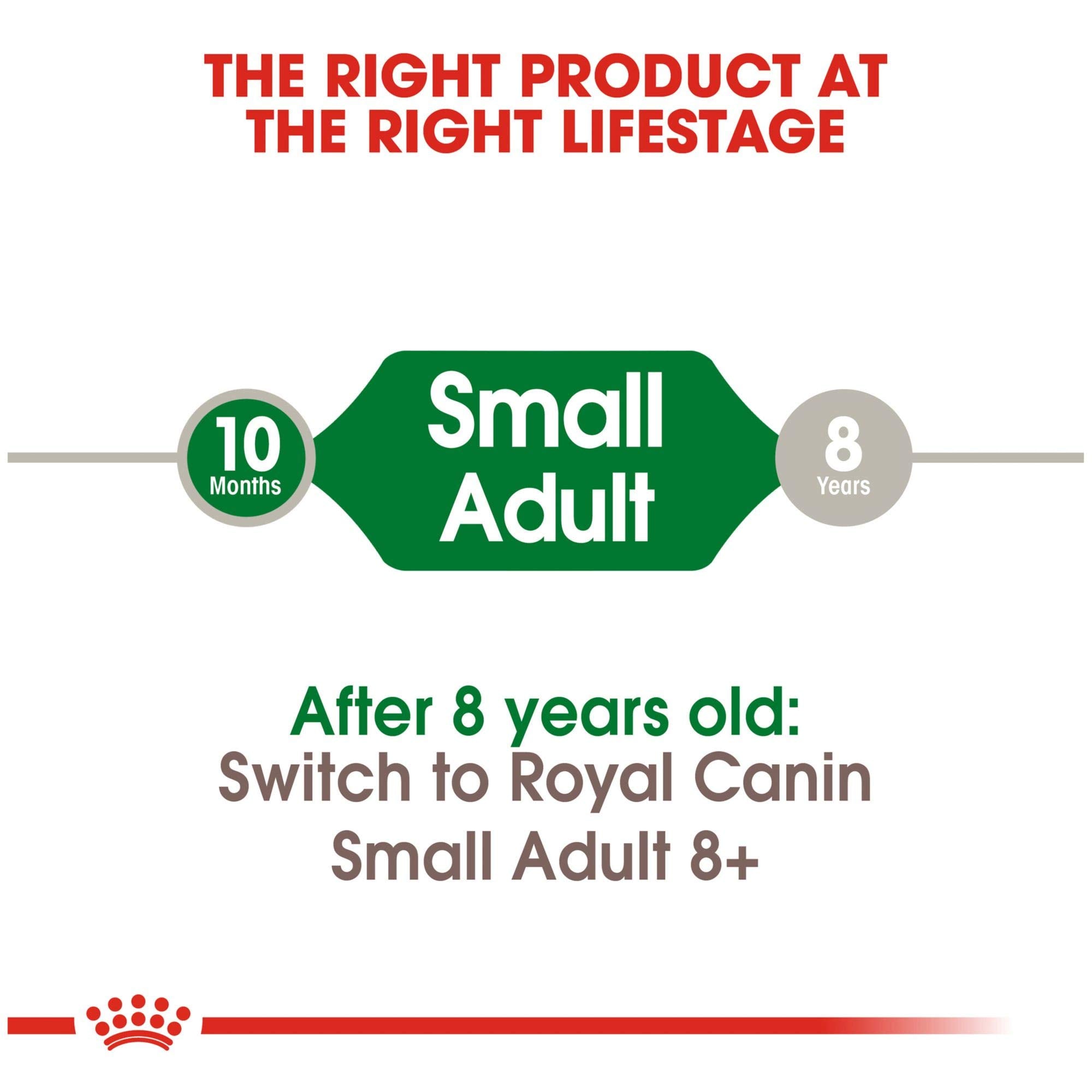 Royal Canin Size Health Nutrition Small Adult Dry Dog Food, 14 lb Bag