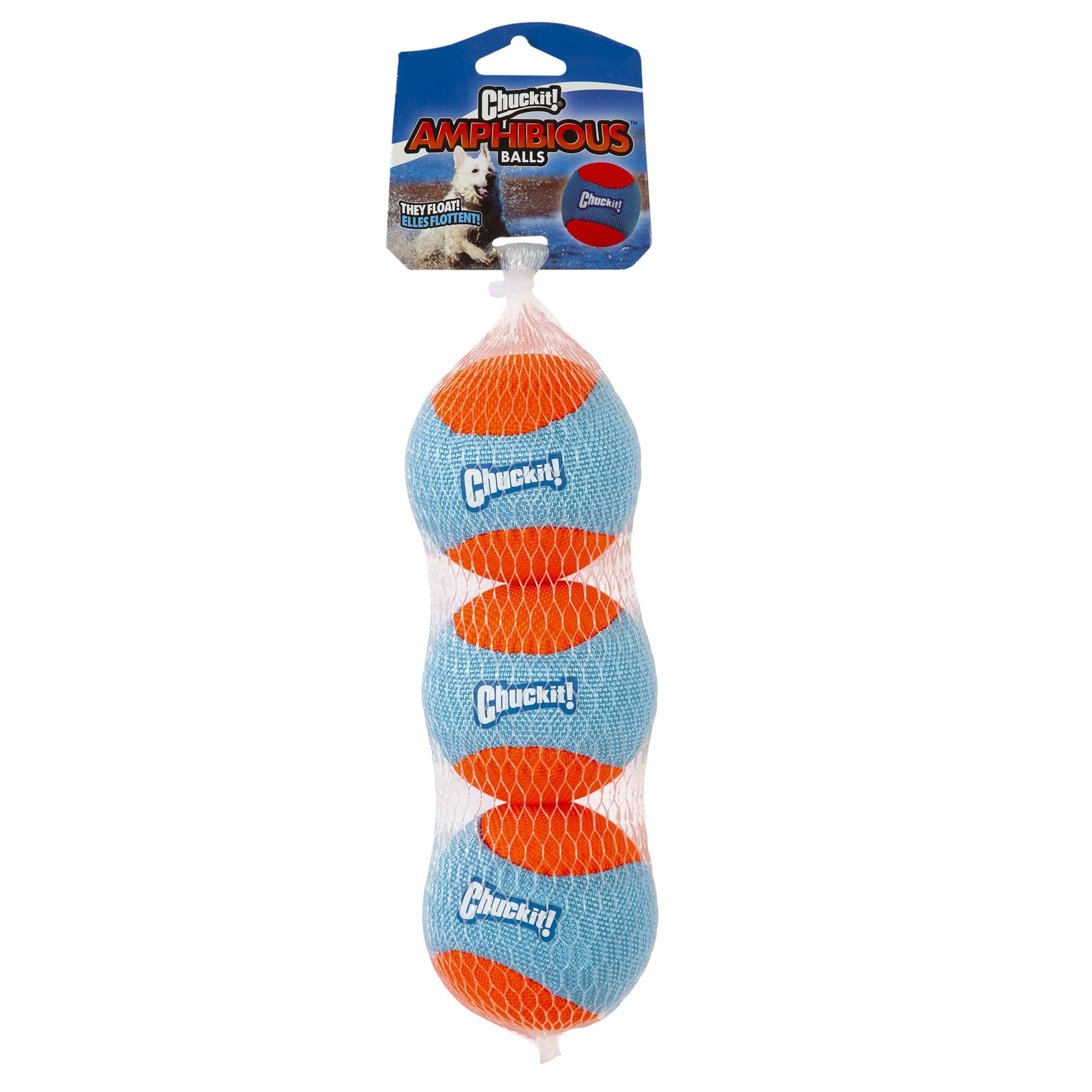 Chuckit! Amphibious Fetch Balls, Set Of 3, Medium