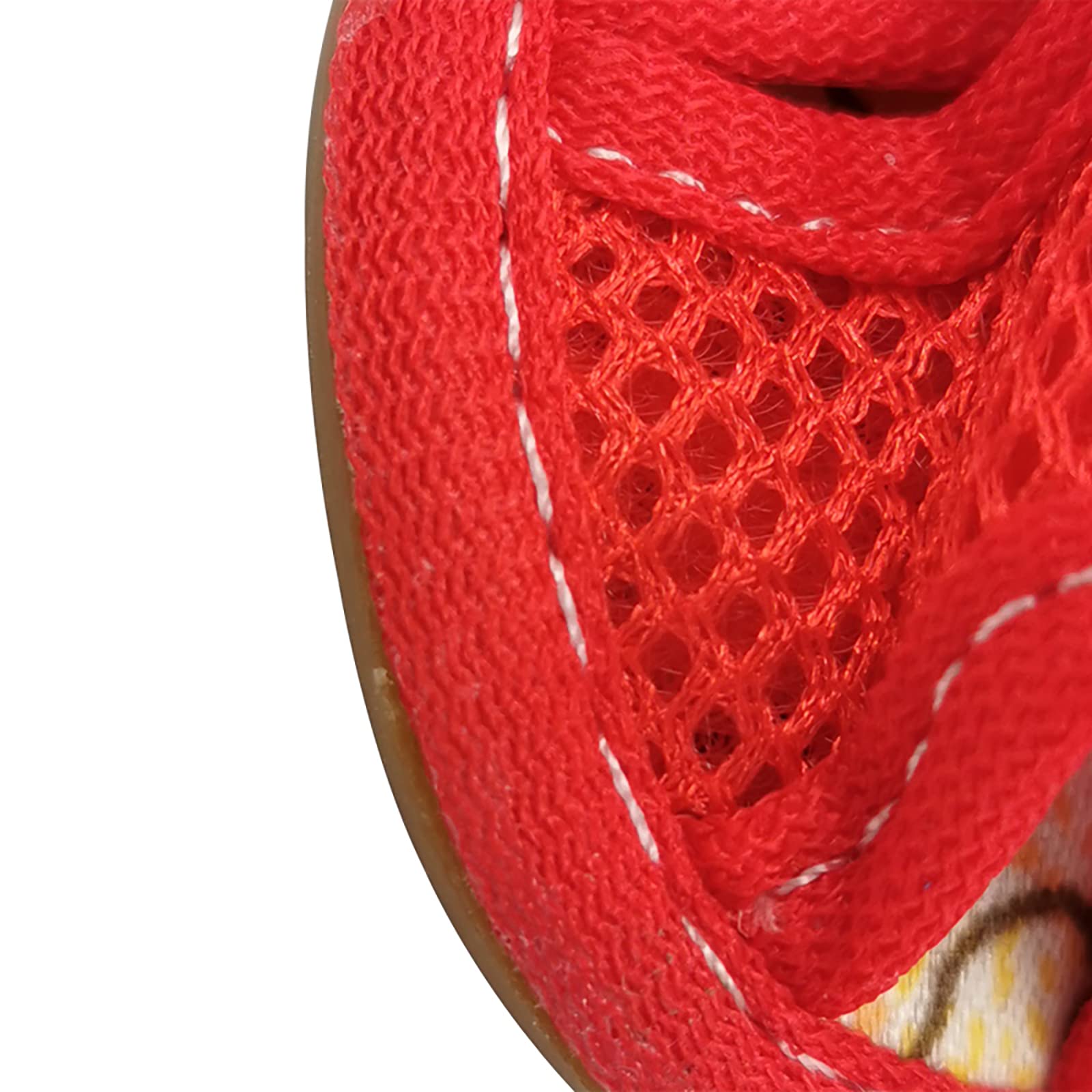 Breathable Mesh Dog Sandals For Summer, Puppy Paw Protectors, Outdoor Pet Sandals For Small Dogs Red Size 5