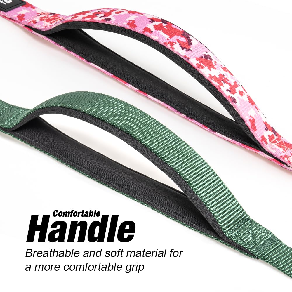 TSPRO Hands Free Dog Leash for Medium to Large Dogs, Adjustable Durable Leash with Comfortable Safety Padded Handle, Heavy Duty