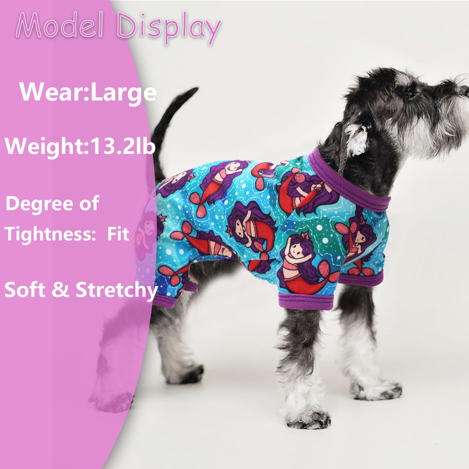 Chihuahua Clothes Dog Pajamas Spring Summer Dog Clothes For Small Medium Dogs Girl Boy Cute Soft Puppy Pjs Clothes Doggie Onesie