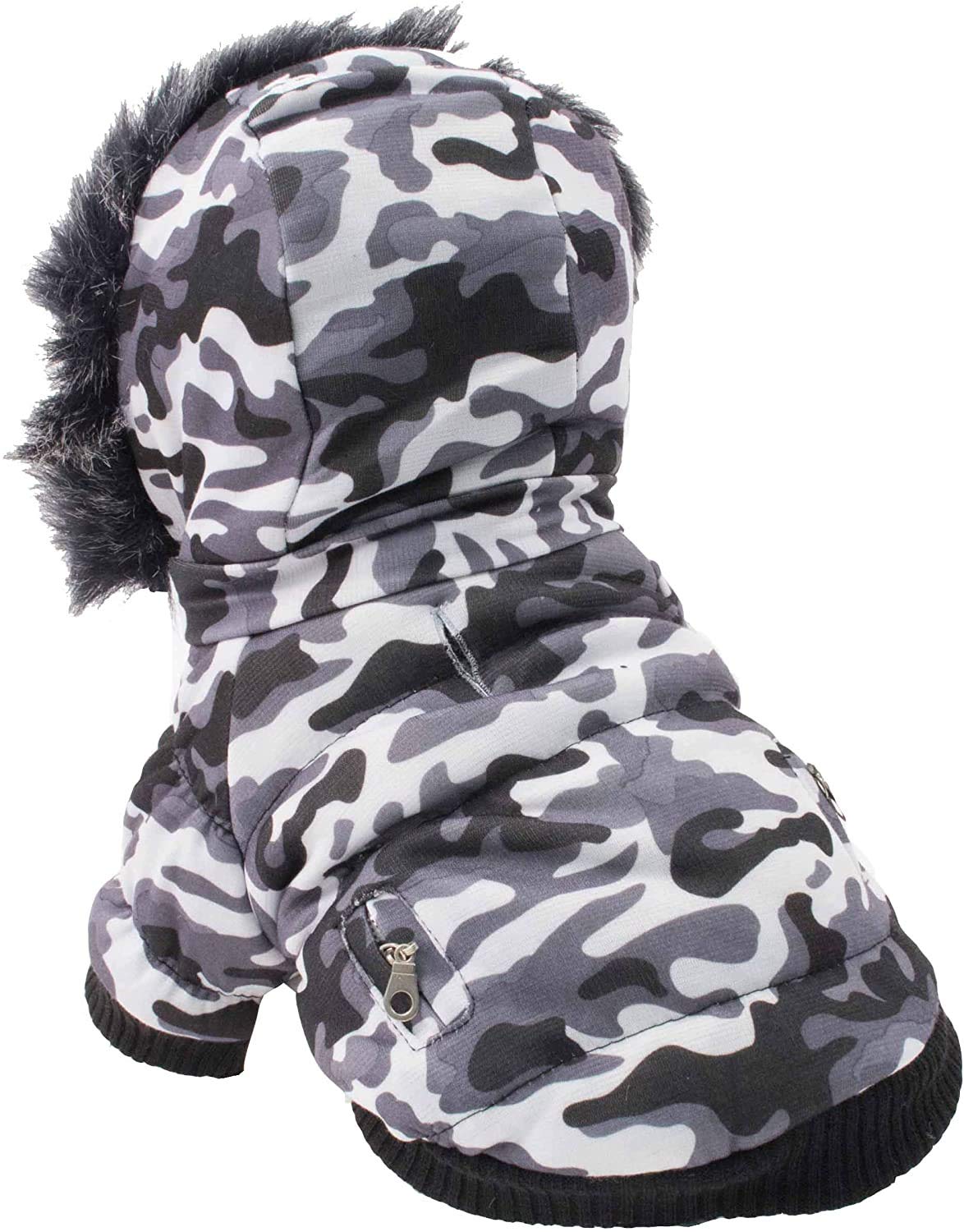 Fashion Pet Parka Coat - Deer Patttern--Small
