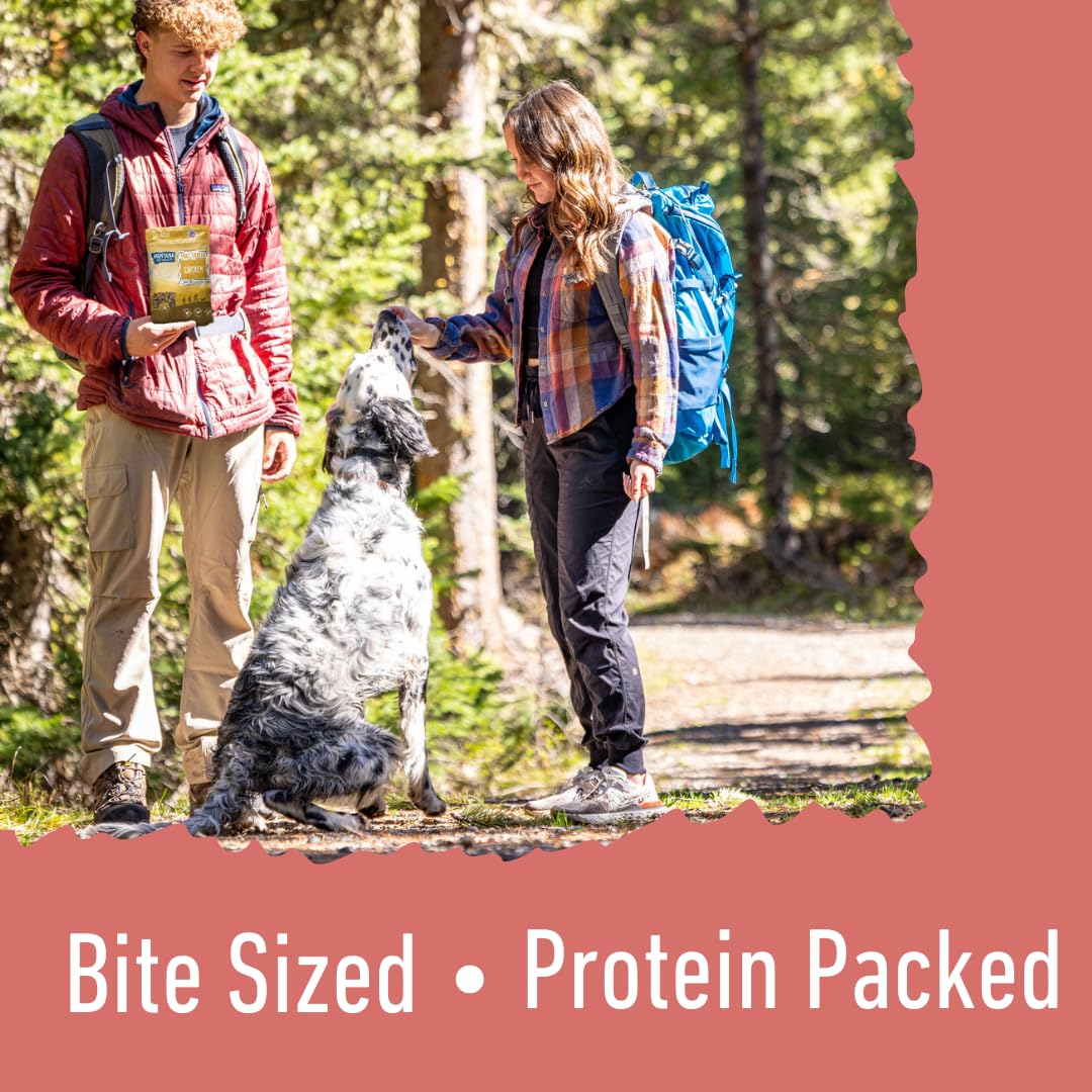 MONTANA DOG FOOD CO. Freeze-Dried Pork Tenderloin Dog Treats - 100% Natural, Single Ingredient, High Protein, Grain-Free, Made i