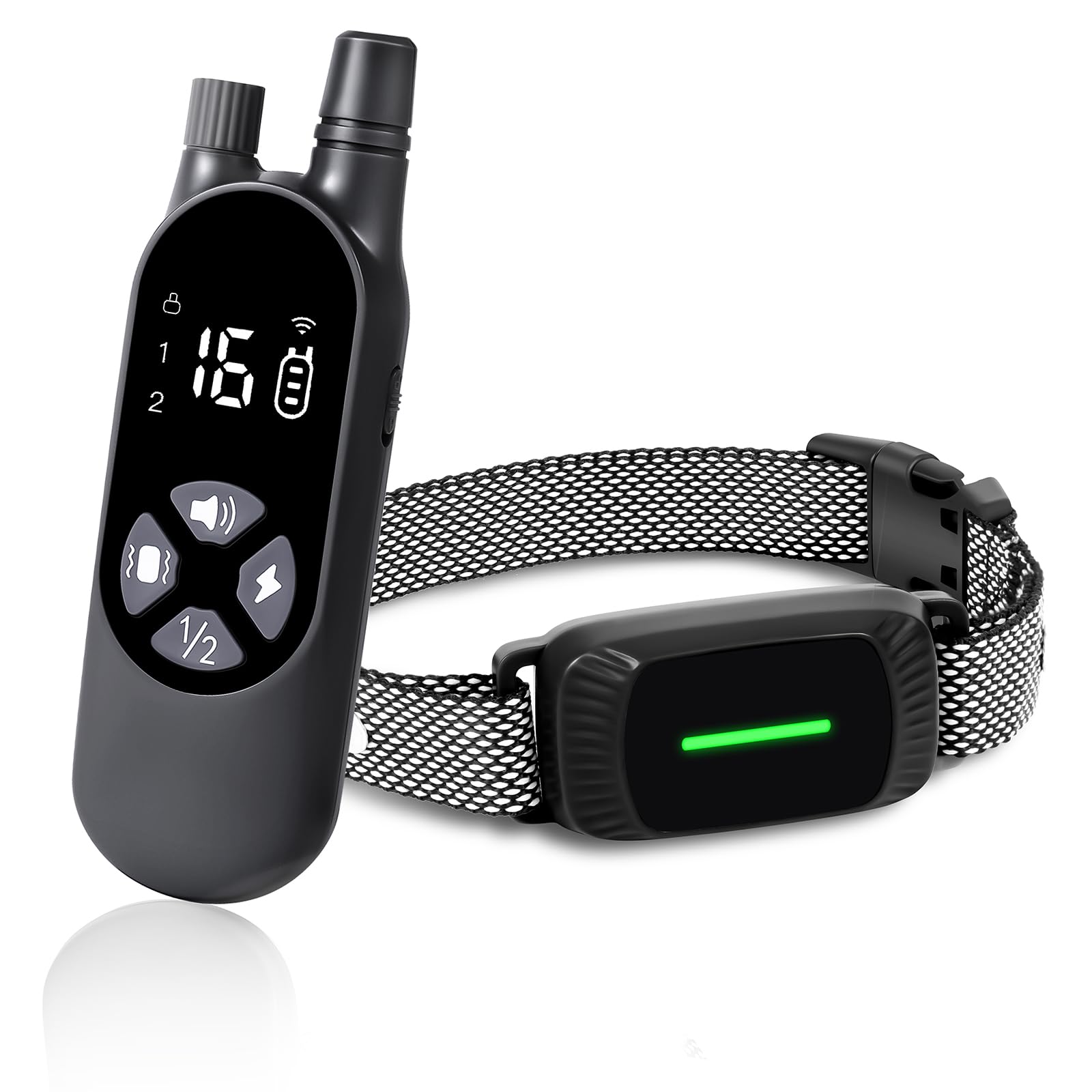 Thunbest Dog Shock Collar, Rechargeable Dog Training Collar With Remote For Small Medium Large Dogs, Waterproof Electric Shock C