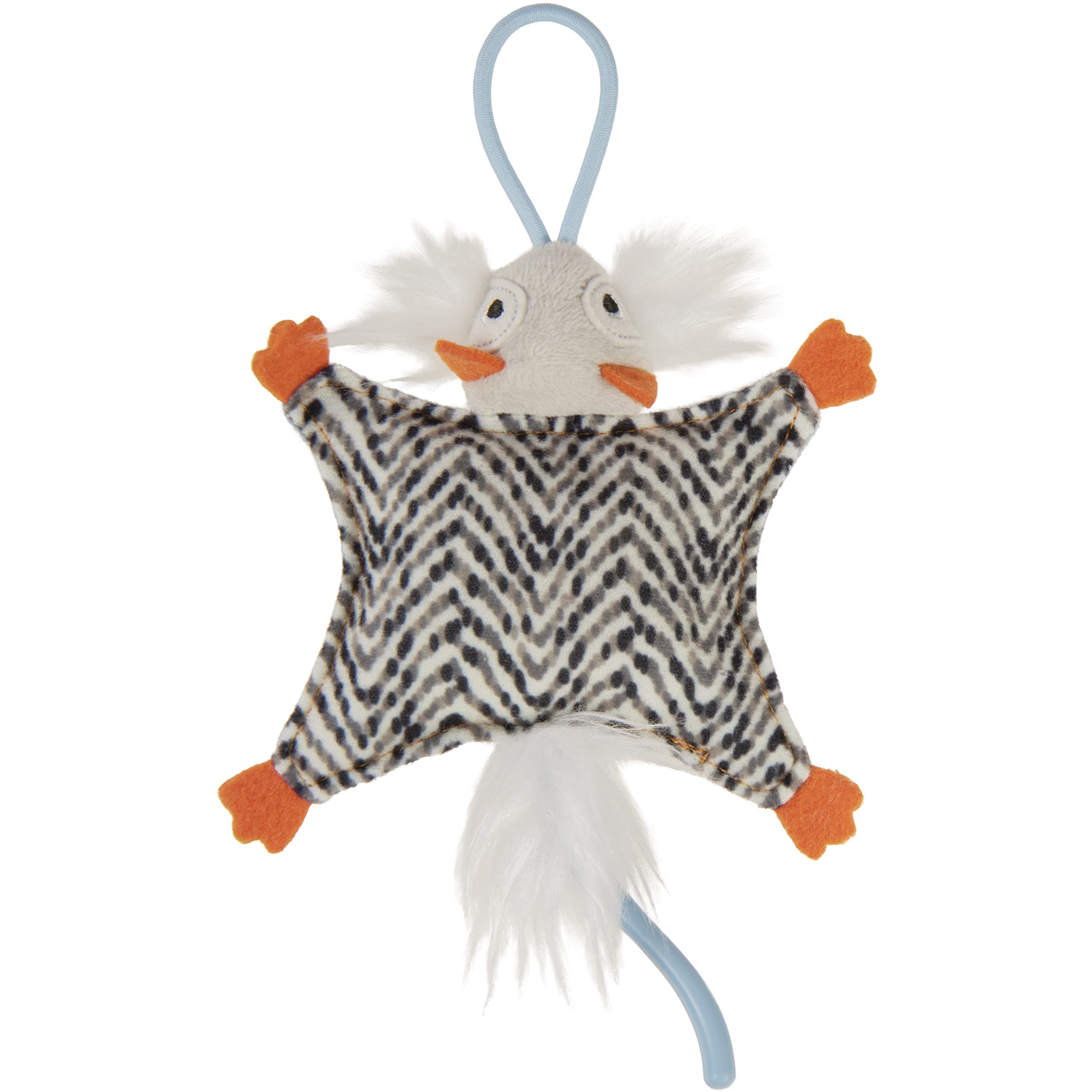 Smartykat Instincts Happynip Soarin' Squirrel Crinkle Launcher Plush Interactive Cat Toy, Contains Catnip & Silvervine - Multicolor, One Size
