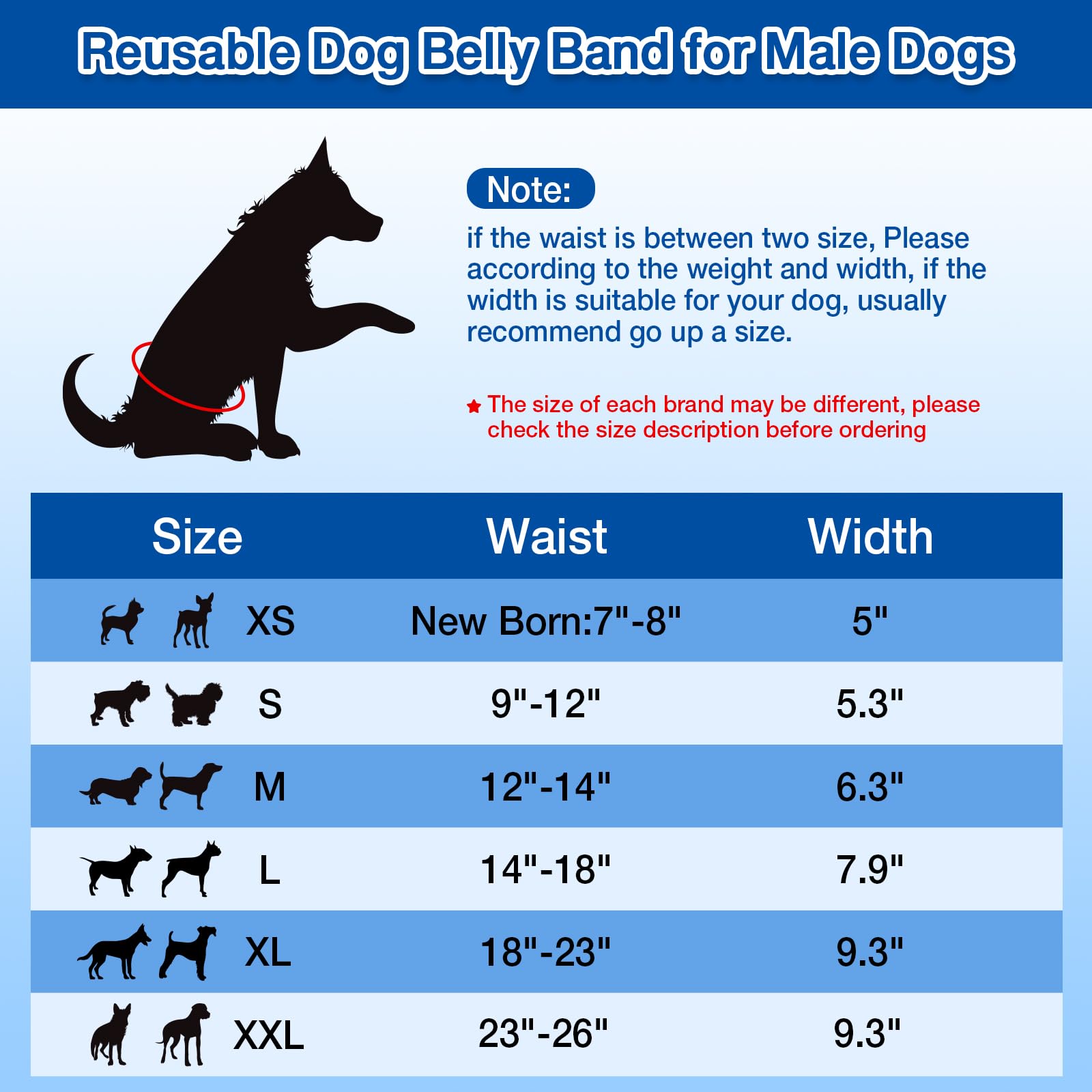 Pet Soft Dog Belly Band - 3 Packs Reusable Dog Diapers Male|Male Dog Diapers Belly Wraps - Washable Dog Belly Bands for Male Dog