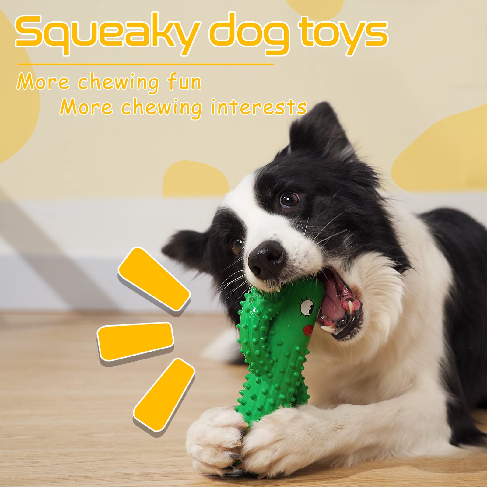 Rmolitty Christmas Dog Toys, Squeaky Dog Toys For Aggressive Chewers, Indestructible Tough Durable Dog Chew Toys For Large Mediu