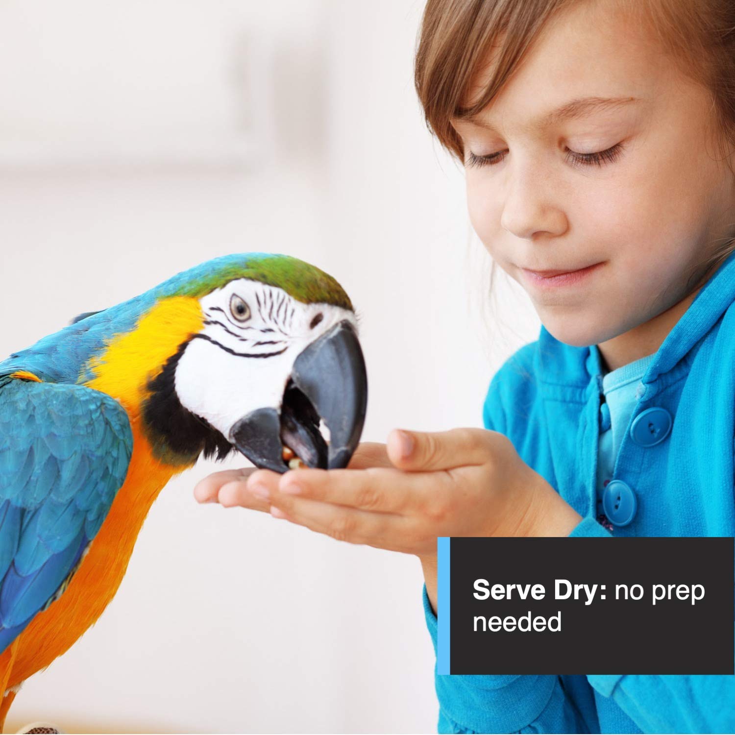 HARI Tropican Bird Food, Hagen Parrot Food Biscuits with Vitamins & Minerals for Birds Needing Extra Nutrition, High Performance