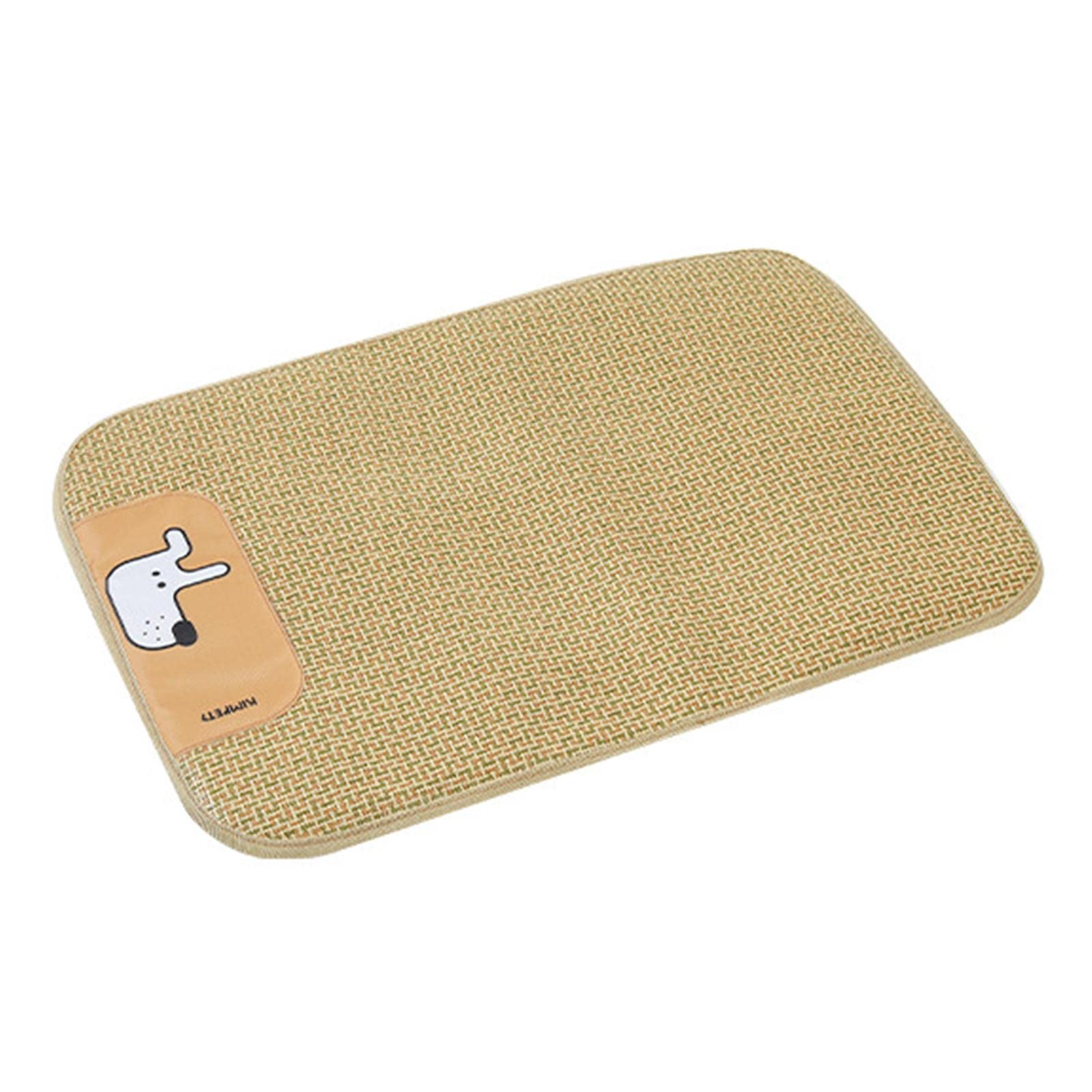 UJEAVETTE Dog Mat Cooling Summer Pad Mat Pet Dog Cat Blanket for Sofa Bed Keep Cool A