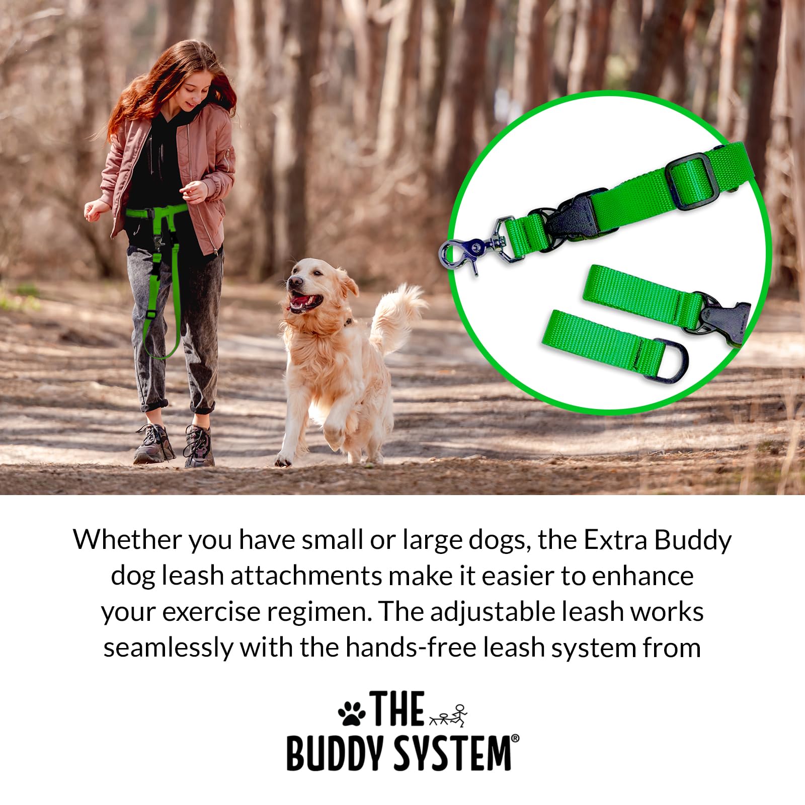 The Buddy System Extra Buddy Regular Green