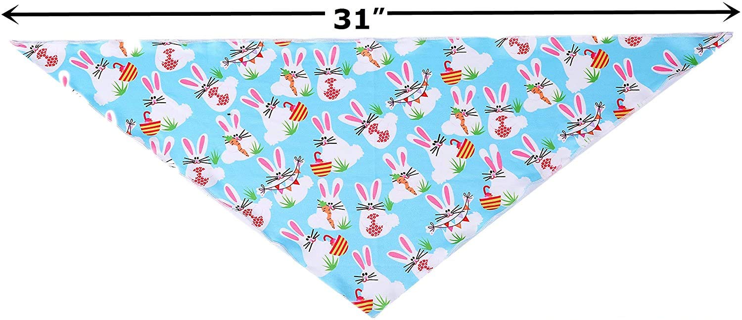 Dog Bunny Ears Headband And Pet Easter Bandana