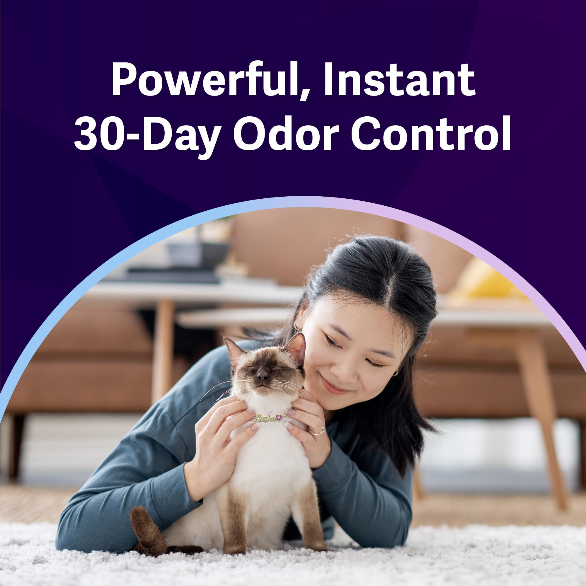 Ultra Micro Crystals Cat Litter - 99.9% Dust Free, Soft On Paws, Fragrance Free - 5 Lbs.