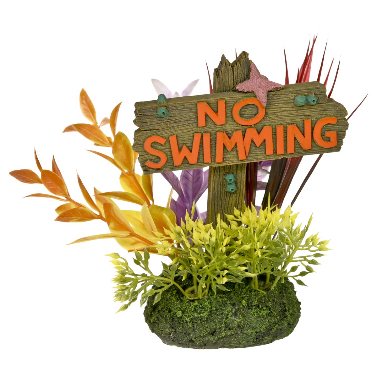 Blue Ribbon Pet Products Exotic Environments No Fishing Sign