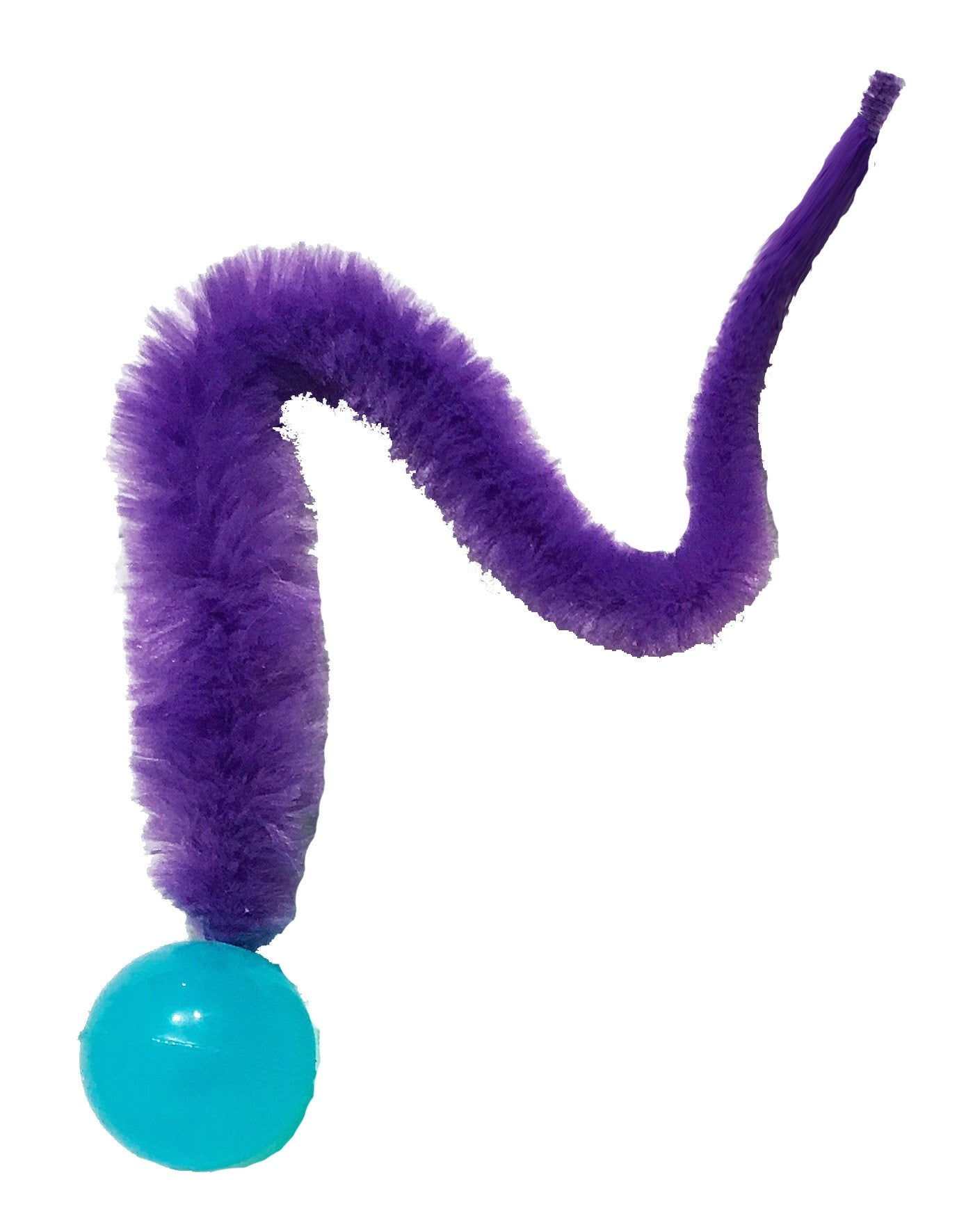 Dezi Roo Glow-In-The-Dark Wiggly Ball - 3Pk - Fun Cat Toys - Toy Balls For Indoor Cats - Designed By A Feline Vet - Made In Usa