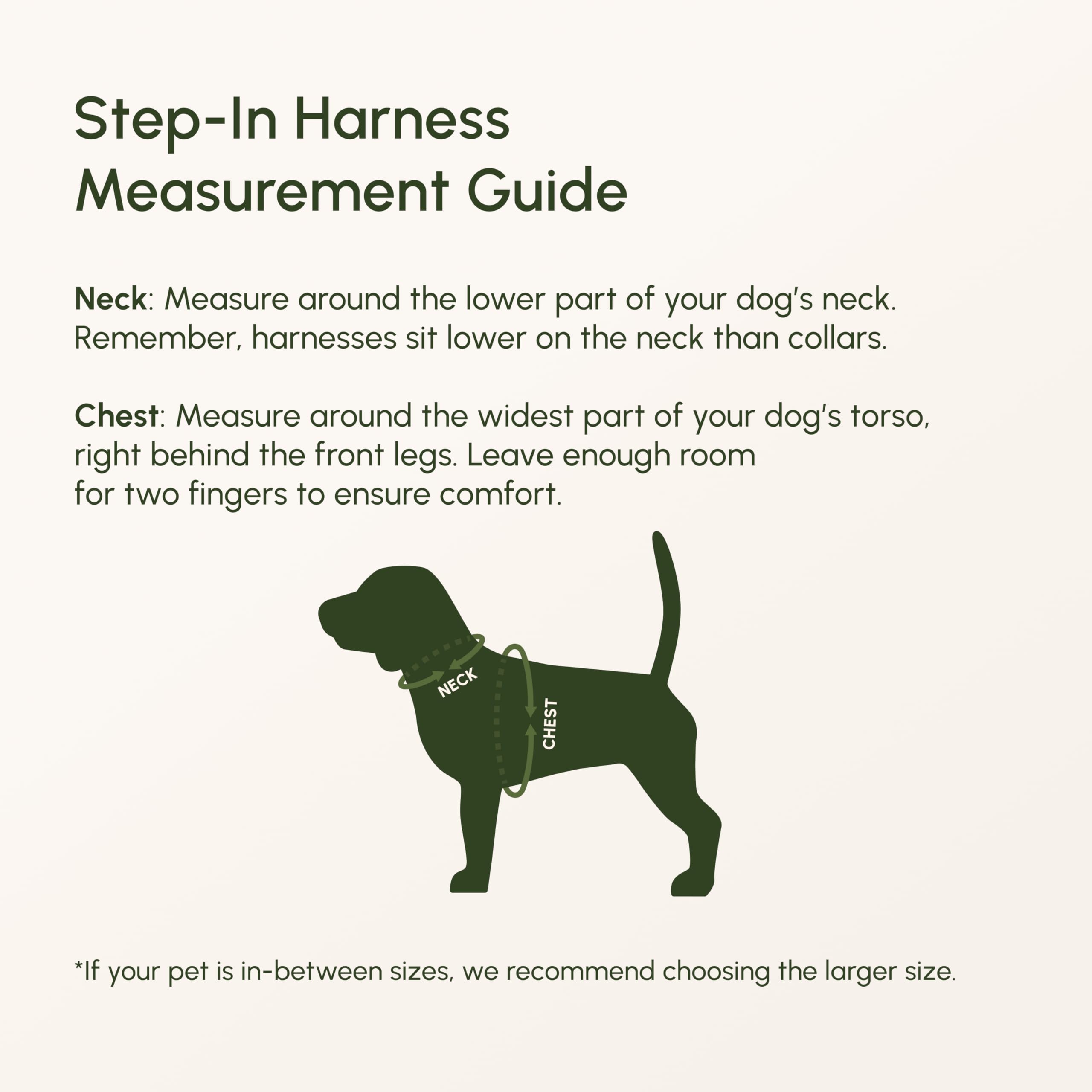 Downtown Pet Supply Step In Dog Harness For Medium Dogs - Adjustable, Escape Proof Dog Harness With Reflective Trim - All-Weathe