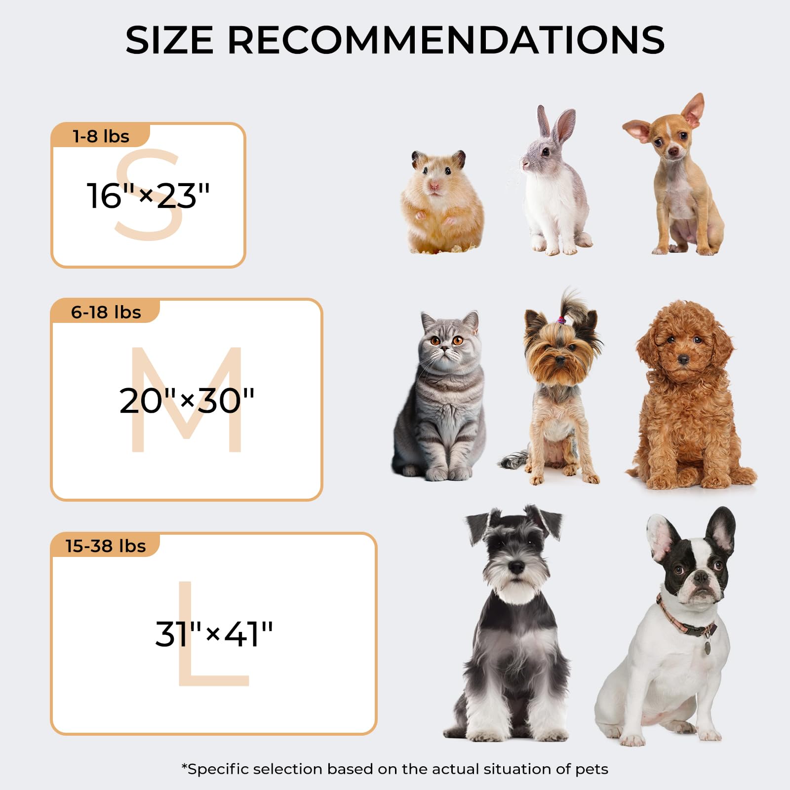 Luciphia 1 Pack 3 Blankets Fluffy Premium Fleece Pet Blanket Flannel Paw Bone Printed Throw For Dog Cat(Large 41X31'', Grey)