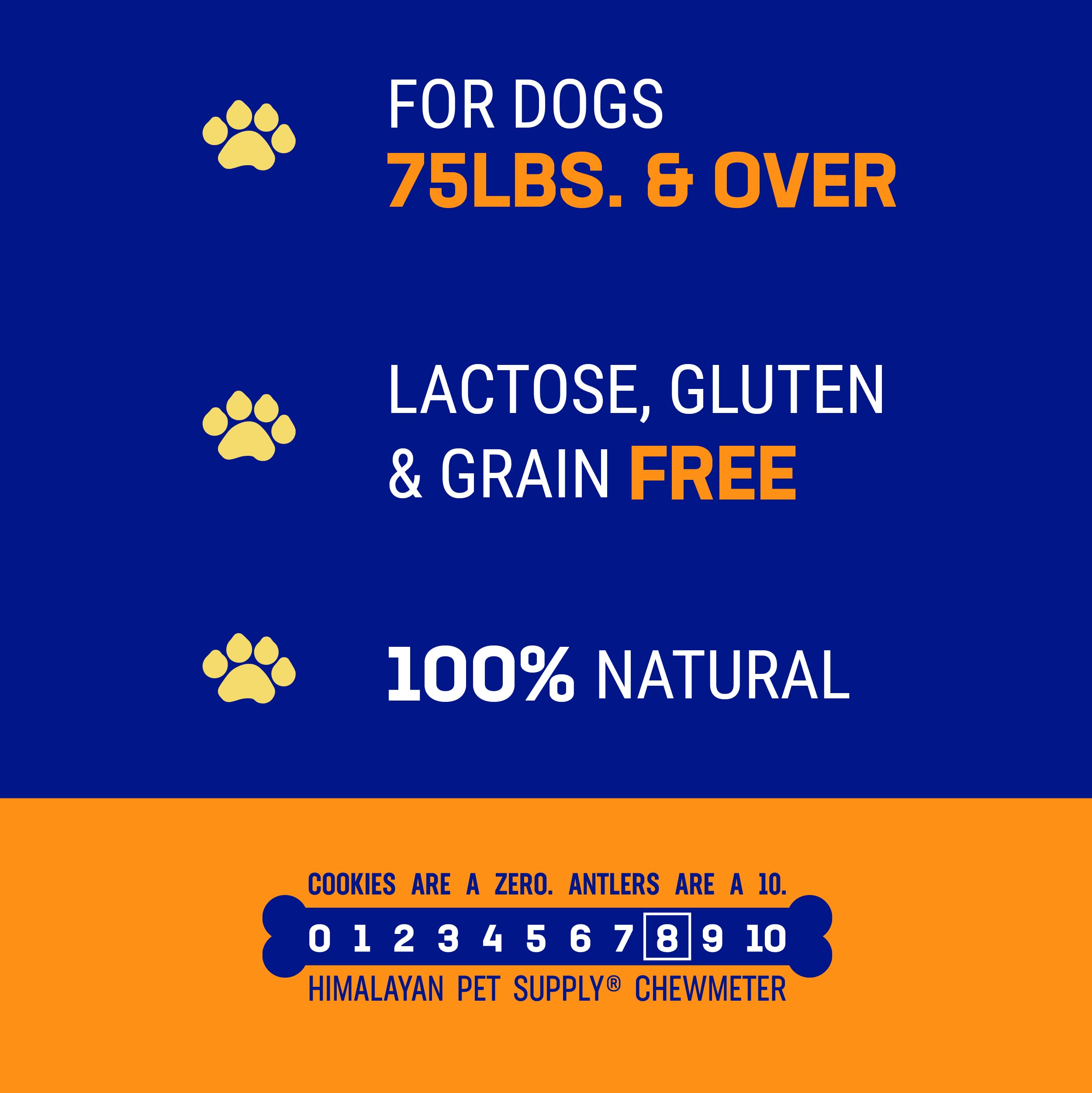 Himalayan Dog Chew Dogs Treat with Yak and Cow Milk