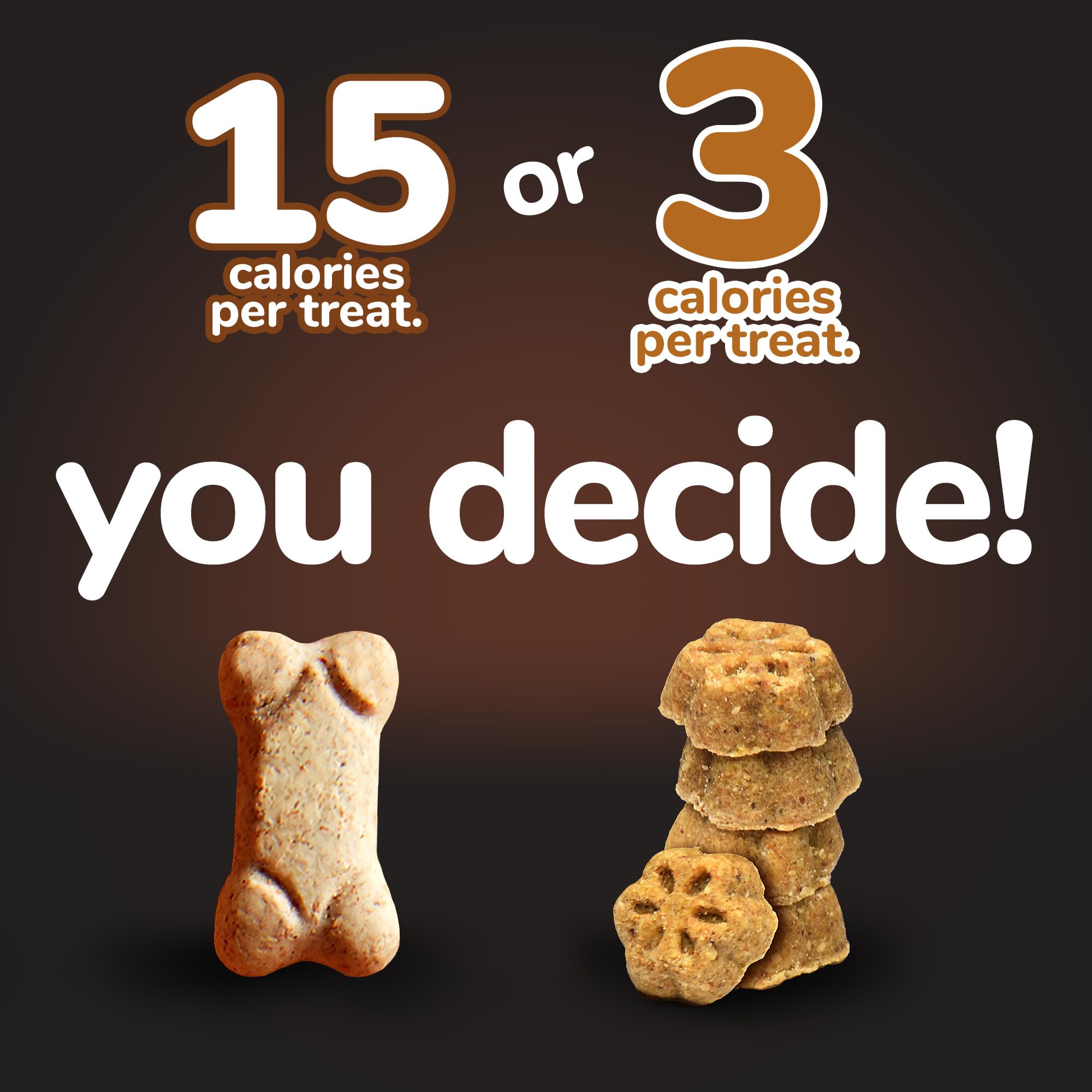 Fruitables Skinny Mini Dog Treats - Healthy Treats for Dogs - Low Calorie Training Treats - Free of Wheat, Corn and Soy - Grille
