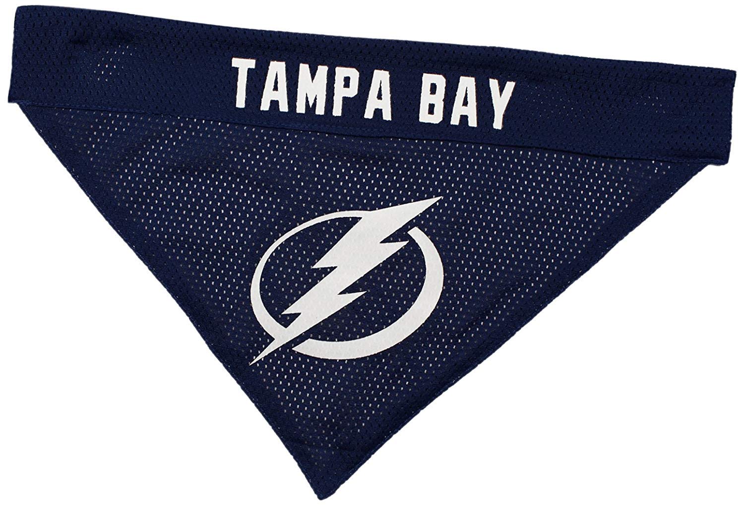 NHL Tampa Bay Lightning Bandana for Dogs & Cats, Large/X-Large. - Cute & Stylish Bandana! The Perfect Hockey Fan Scarf Bandana, 