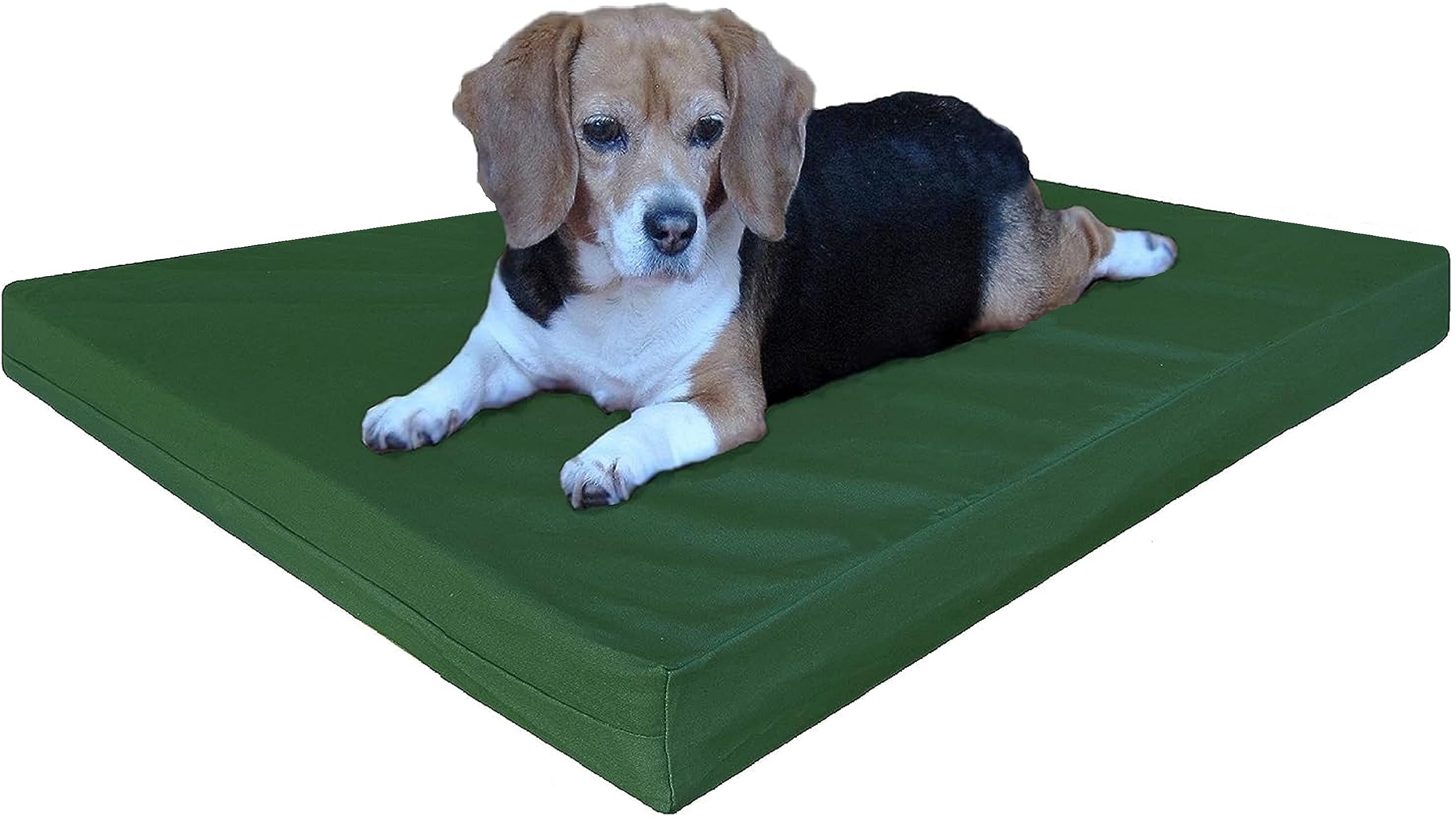 Dogbed4less Orthopedic Gel Cooling Memory Foam Dog Bed with Waterproof Liner and External Canvas Cover for Small to Medium Pet