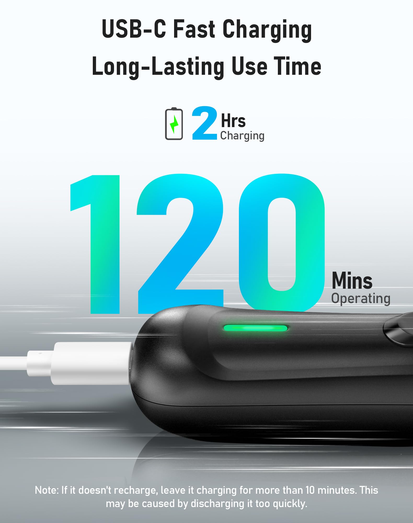 dodiff Dog Paw Trimmer with LED Light, Rechargeable Cordless Dog Clippers with Wider Blade for Grooming Pet's Paw Pad, Low Noise