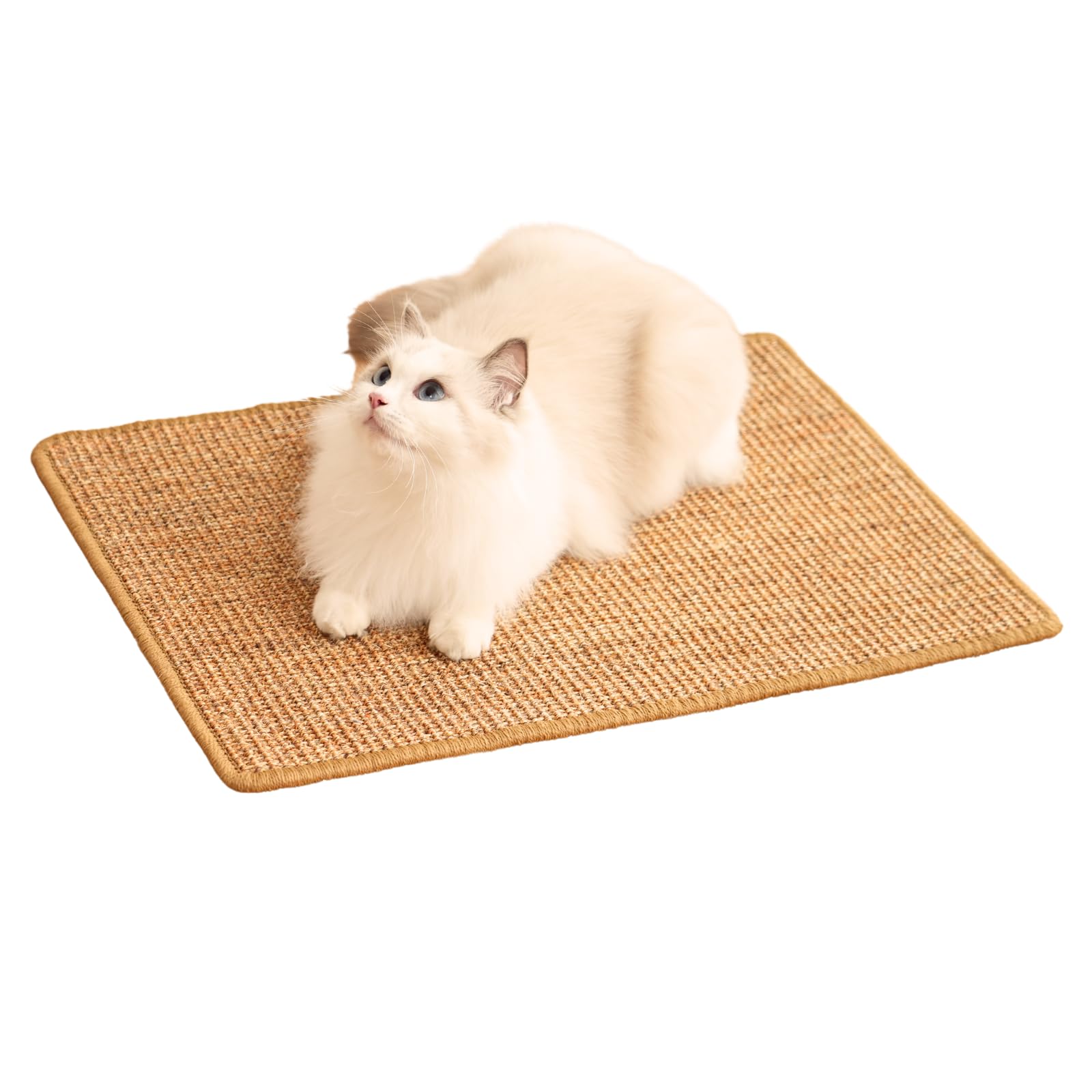 Cat Scratcher Mat, 23.6 X 15.7 Inch,sisal cat scratchers for Indoor Cats,cat Scratch pad,cat Scratching Board,cat Scratching Pos