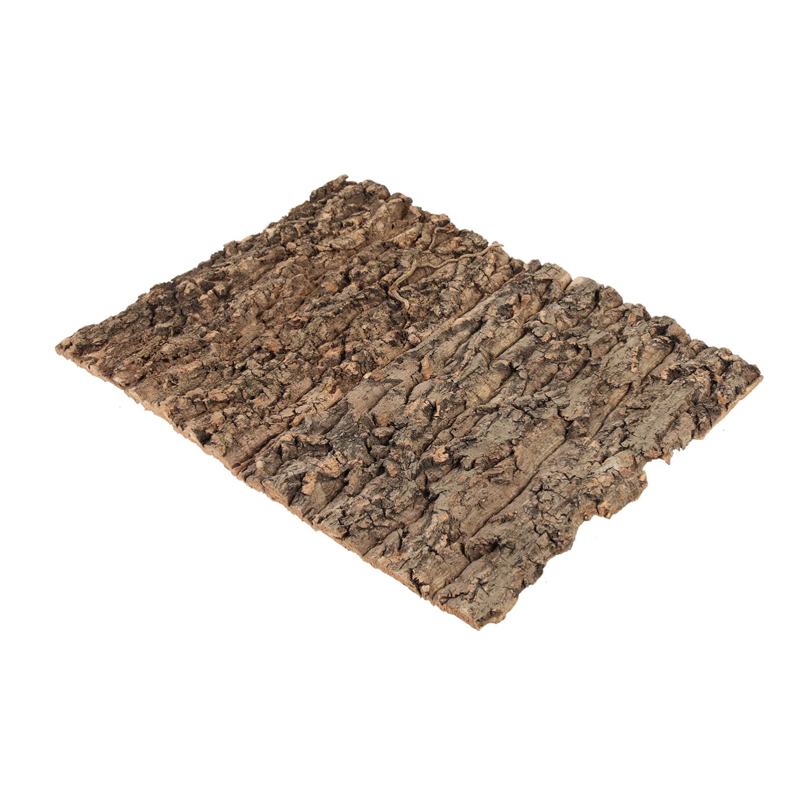 Zerodeko 2Pcs Terrarium Cork Bark Background Board, Reptile Tank Tree Backdrop Wall Decor Habitat Climbing Mat Decoration For, L