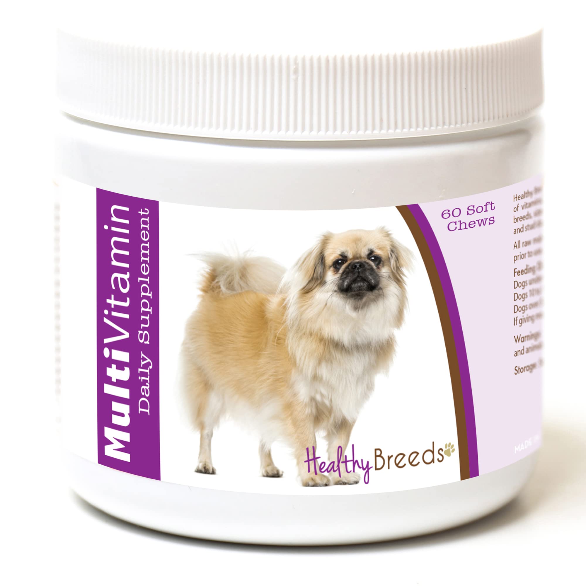 Healthy Breeds Tibetan Spaniel Multi-Vitamin Soft Chews 60 Count