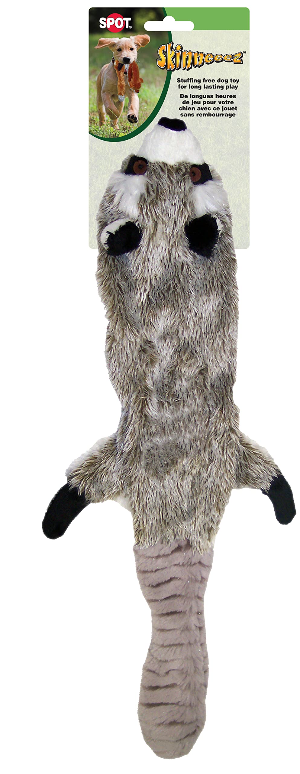 Skinneeez Raccoon Dog Toy