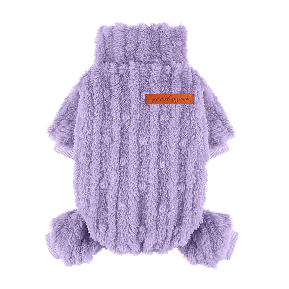 Dog Pajamas For Small Dogs Boy Girl, Turtleneck Pullover Sweater Thick Warm Clothes, Cold Weather Fleece Coat, Puppy Pjs Chihuah
