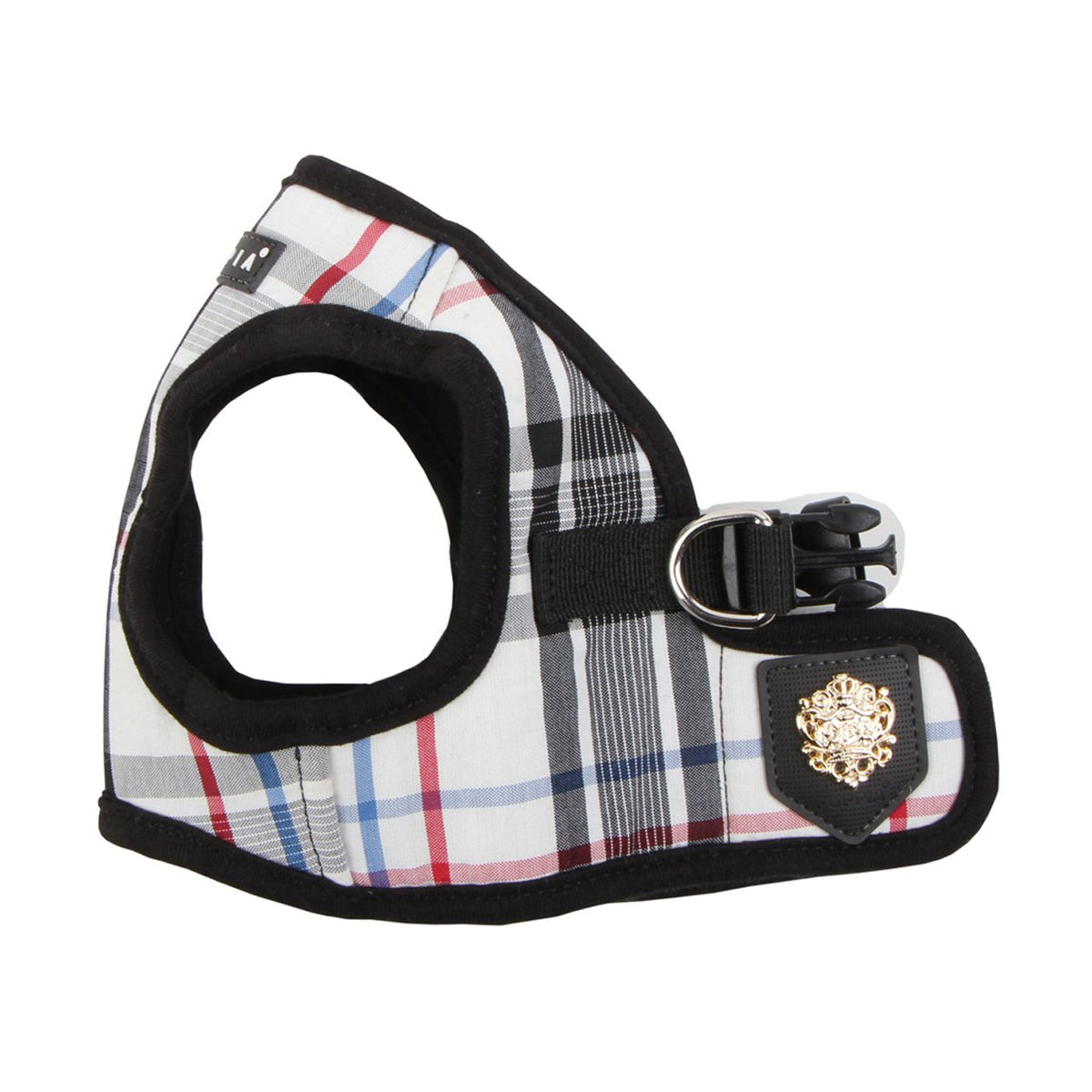 Puppia Authentic Junior Harness B, X-Small, Black