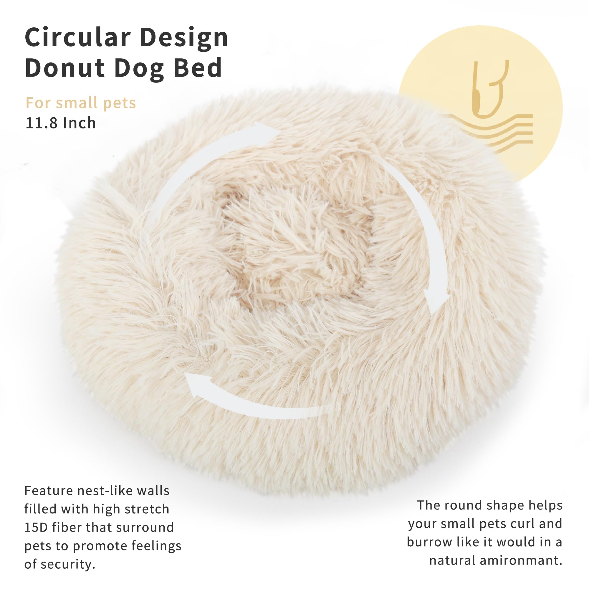 wrkfree Guinea Pig Bed Hamster Bed Hedgehog Bed for Hamster/Hedgehog/Squirrel/Tortoise/Lizard and Other Small Animal 11.8 inch B