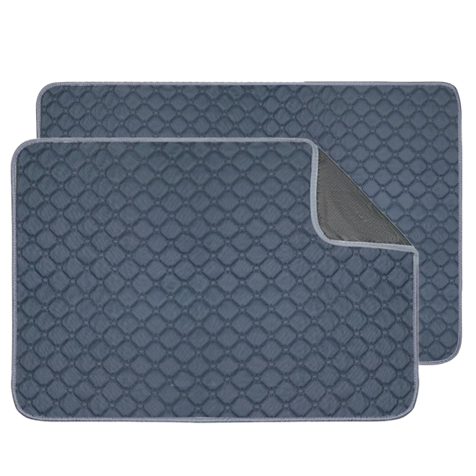 Greatbond Reusable Puppy Pads, 2 Pack Washable Pee Pads For Dogs, Waterproof Absorbent Wee Wee Pad, Absorbent And Leakproof Pet 