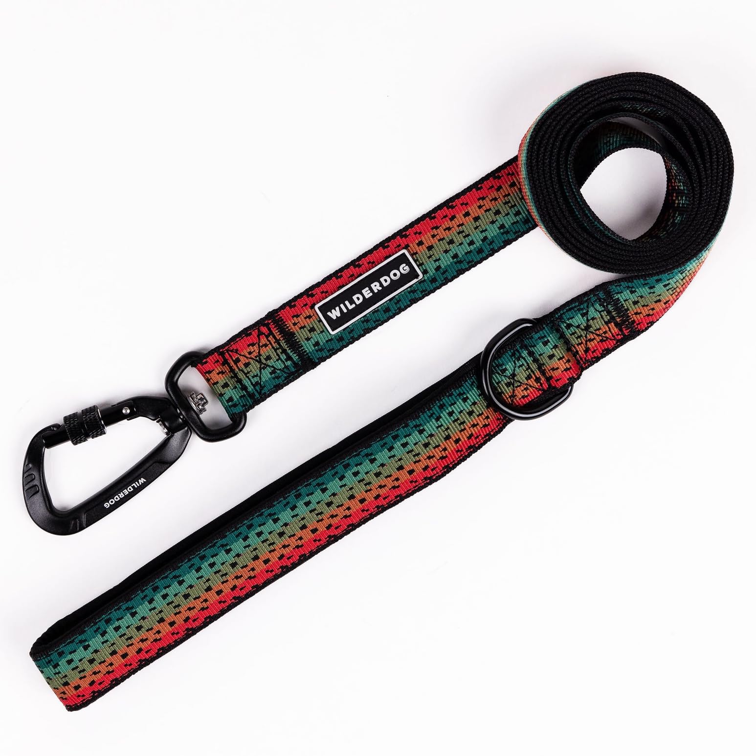 Wilderdog Ultralight Leash Series For Dogs 6 Ft Long And Only 3.75 Oz With Swiveling, Locking Carabiner Attachment And Lightly P