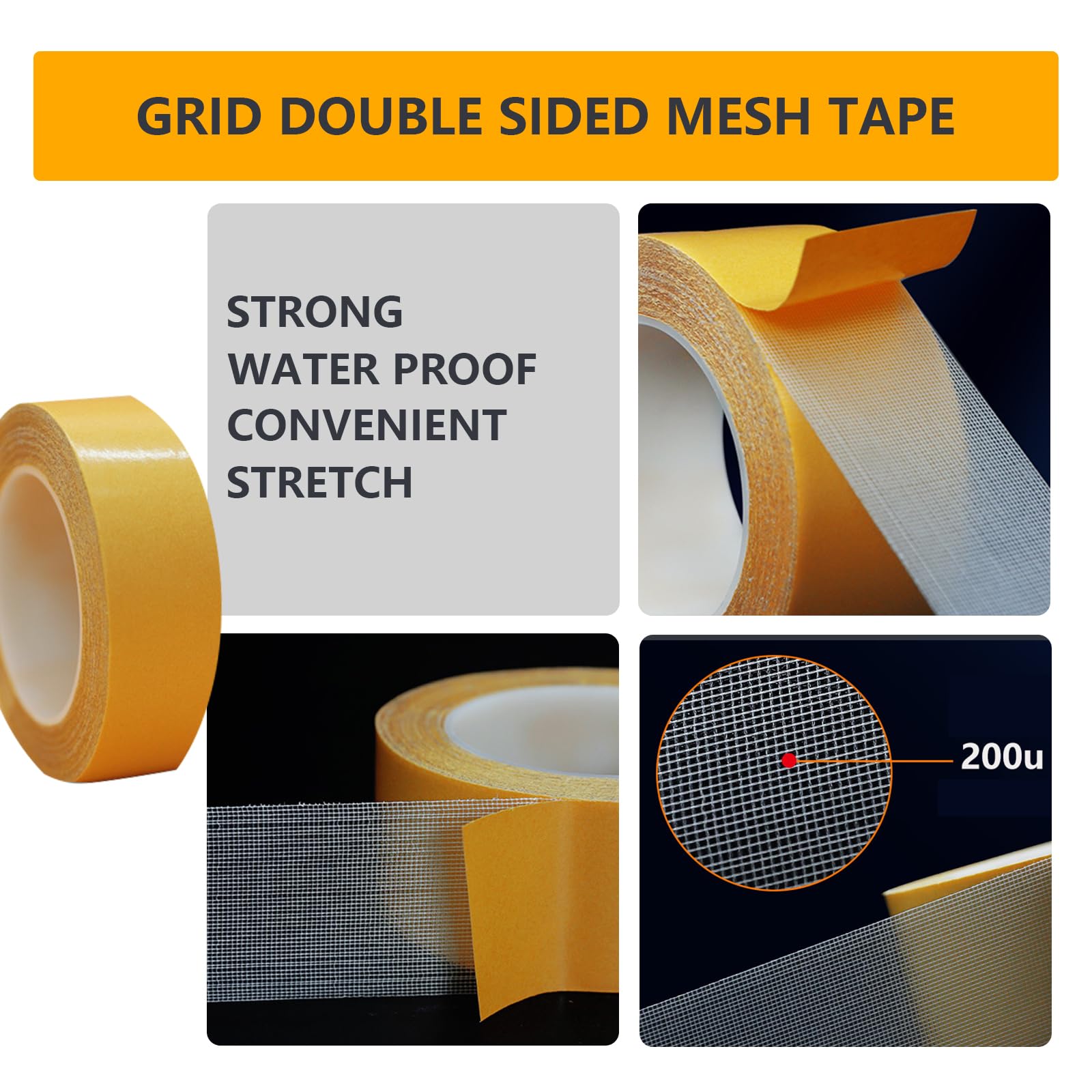 Mesixi 120'X15.8' Cat Scratch Furniture Protector Keep Couch Sofa Protection Anti Claws Corner Wall Scratcher Post Sisal Scrat