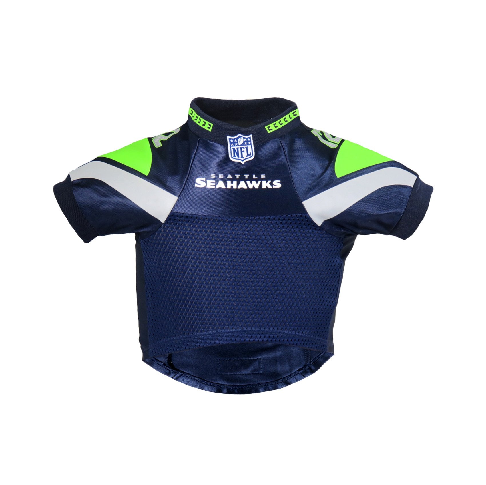 Littlearth Unisex-Adult Nfl Seattle Seahawks Premium Pet Jersey, Team Color, Medium