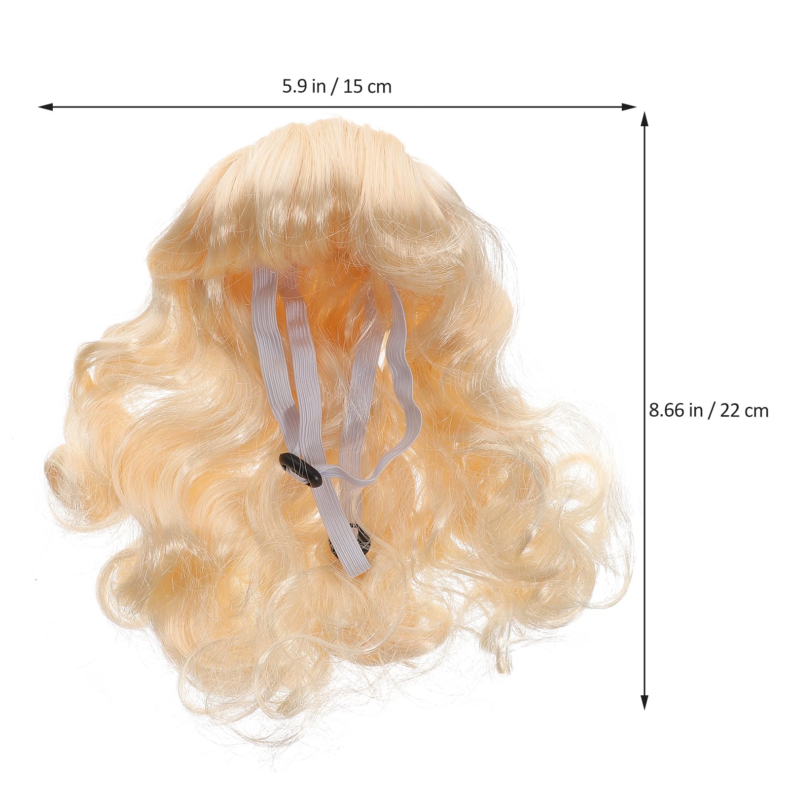 Totority Funny Dog Wigs Fashion Dog Hair Accessories Pet Supplies Dog Costumes Queen Style Pet Dog Wigs Best For Pet