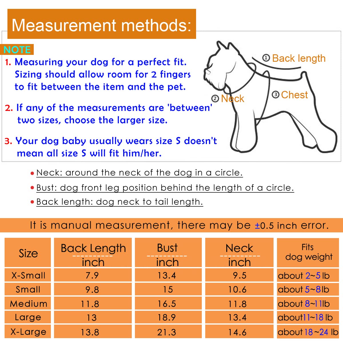 Kingmas 4 Pack Dog Shirts Pet Puppy T-Shirt Clothes Outfit Apparel Coats Tops - X-Small