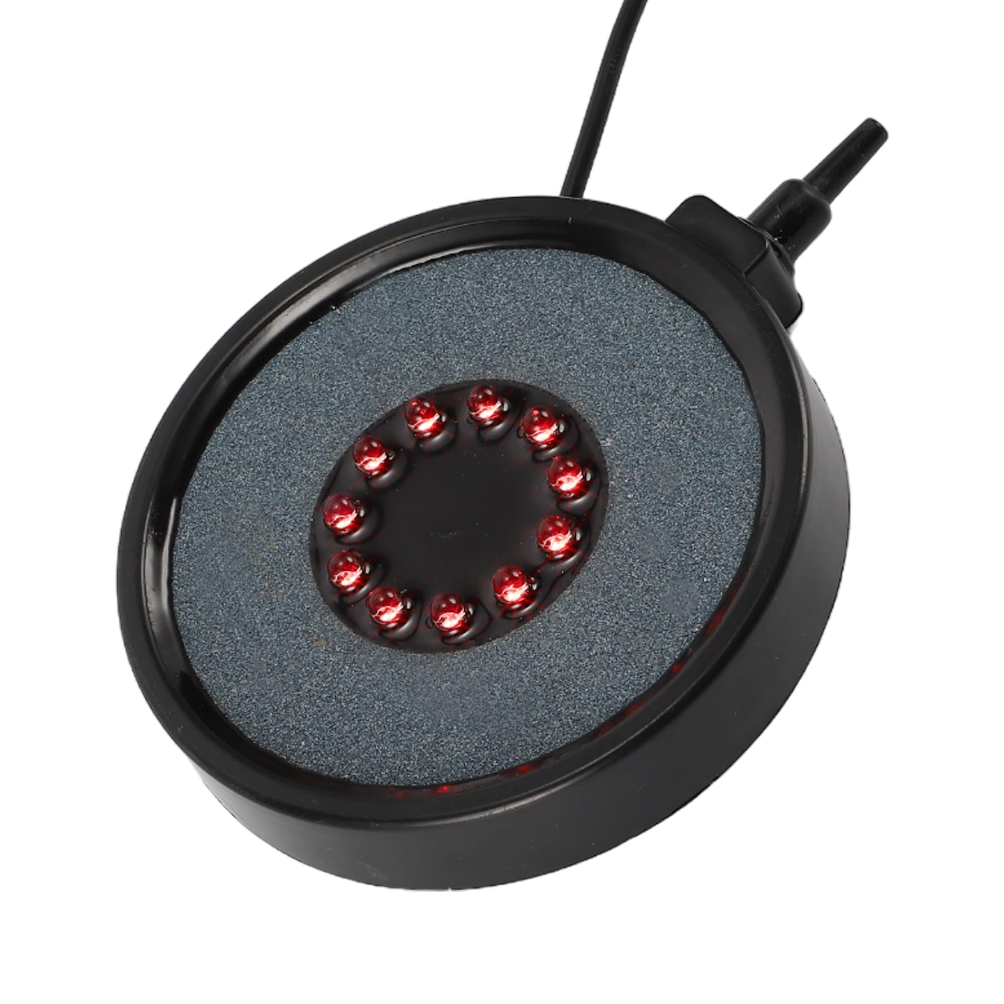 CAPASTEC LED Aquarium Air Bubble Light, Underwater Fish Tank Bubblers Stone Disk, 16 Color Fish Tank Light, Aquarium Light for P