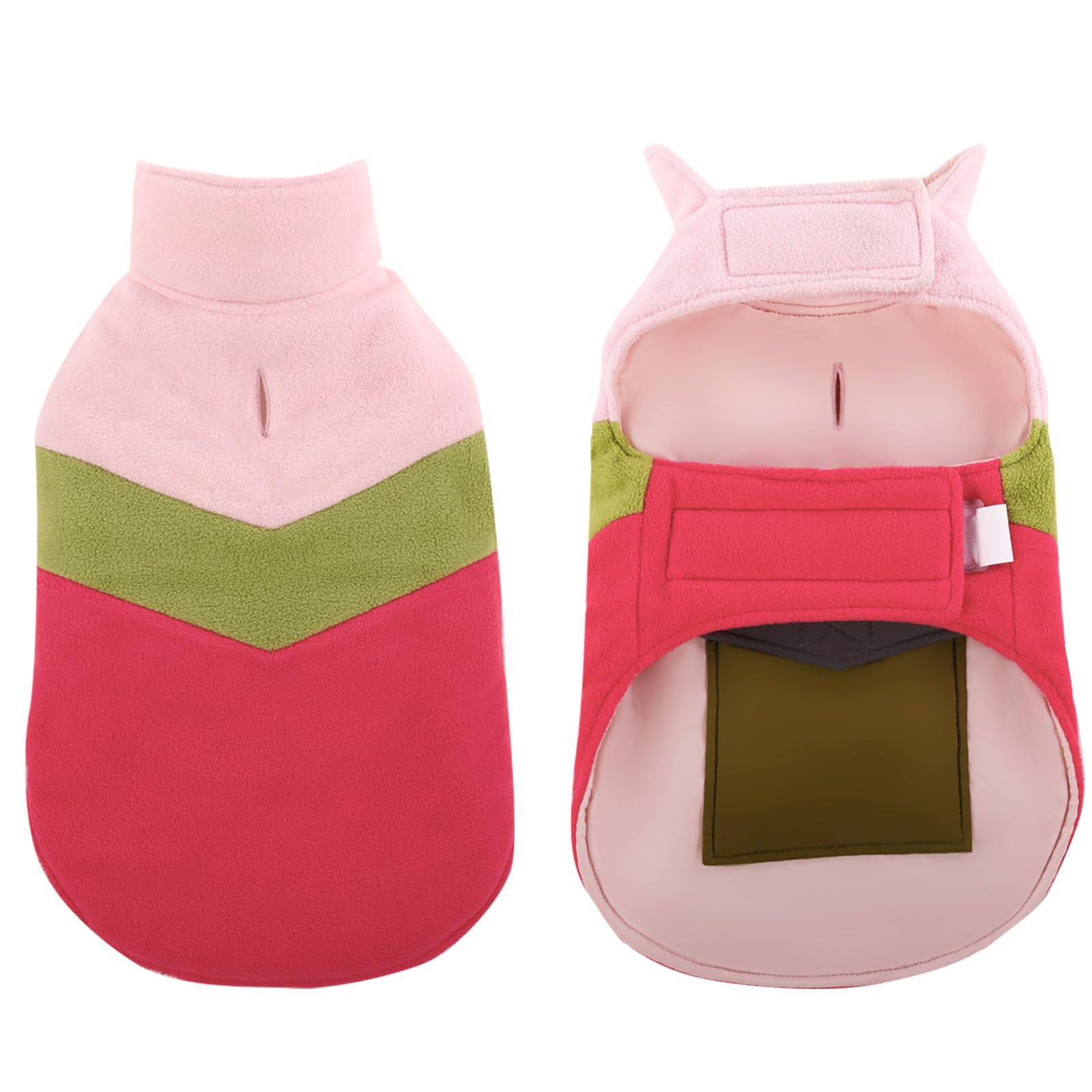 Dog Winter Coat, Asenku Dog Jacket Plaid Reversible Dog Vest Waterproof Cold Weather Dog Clothes Pet Apparel For Small Medium La