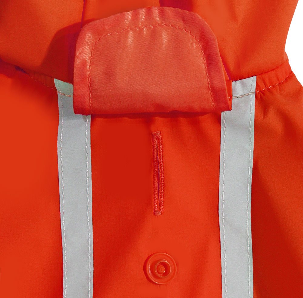 Voyager Waterproof Dogs Raincoat - Rain Poncho by Best Pet Supplies - Red, X-Small, Chest: 12.5 ~ 16 (253-RD-XS)