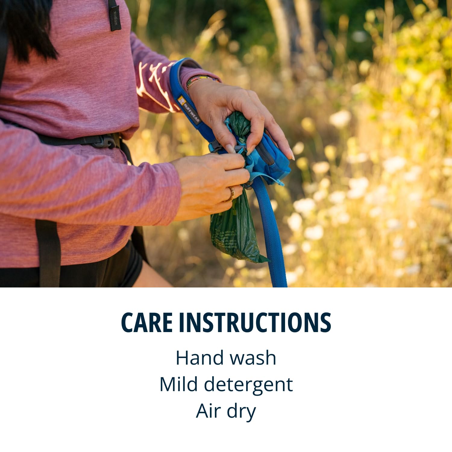 Ruffwear, Stash Bag Mini Pickup Bag Dispenser For Dog Owners, Basalt Gray