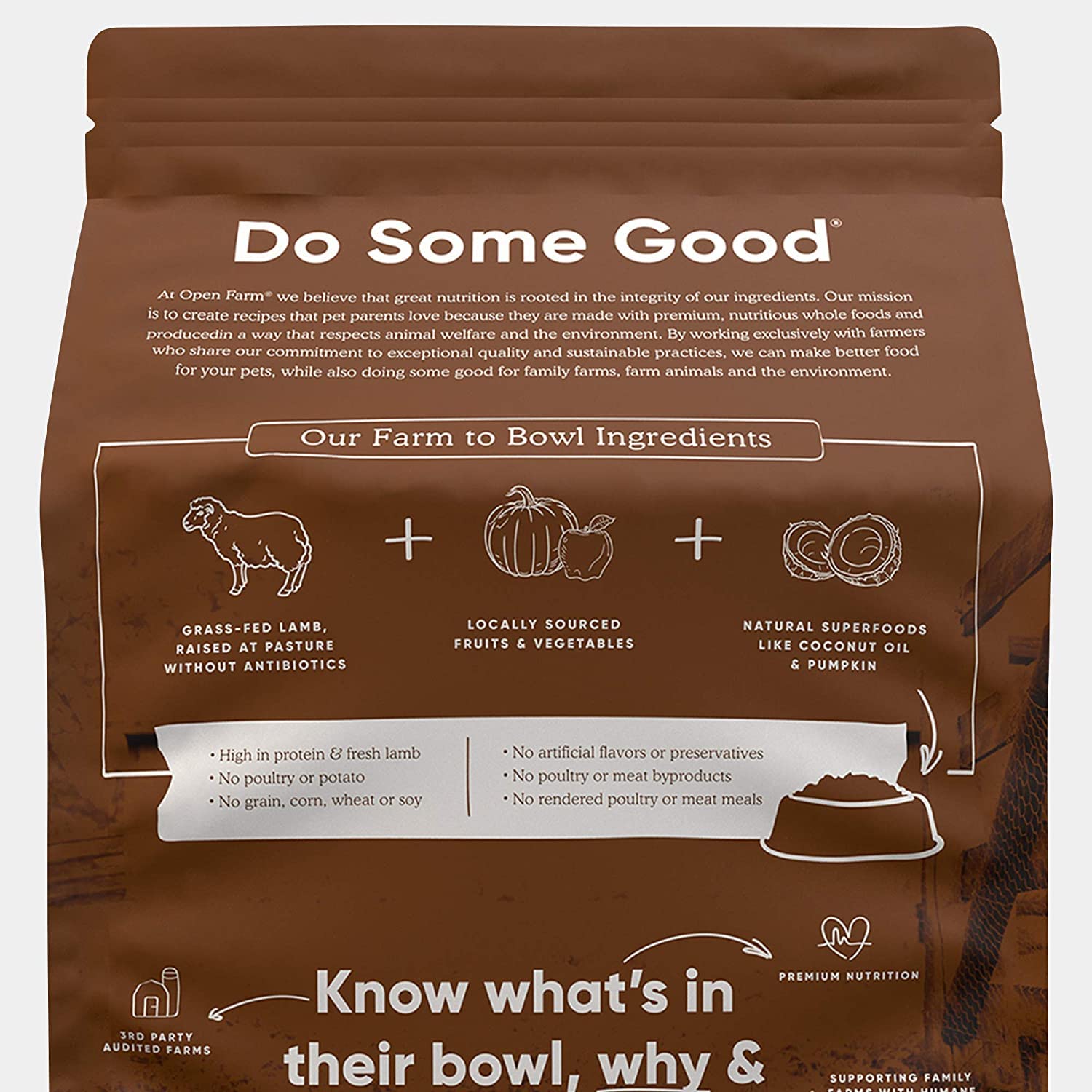 Open Farm Pasture-Raised Lamb Grain-Free Dry Cat Food, Humanely Raised Lamb Recipe with Non-GMO Superfoods and No Artificial Fla