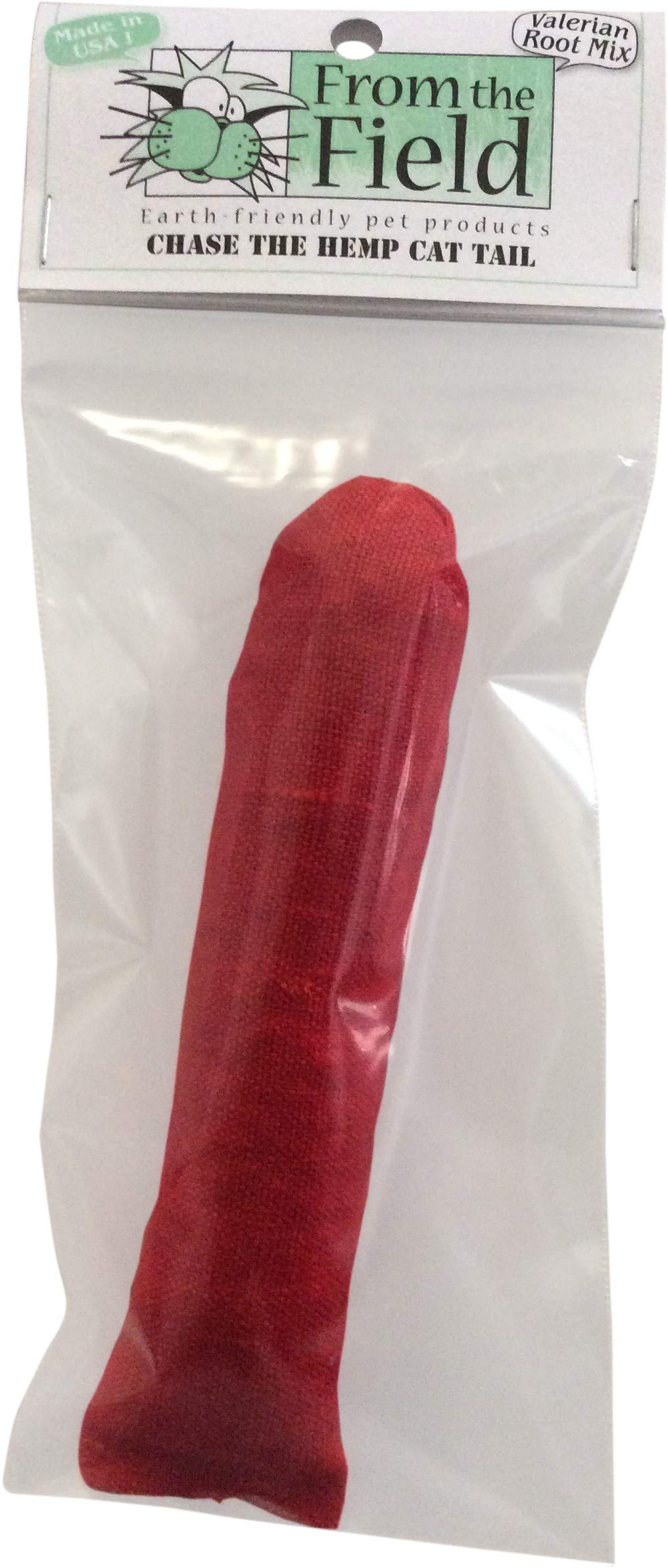 From The Field Chase The Hemp Cat Tail Catnip Toy