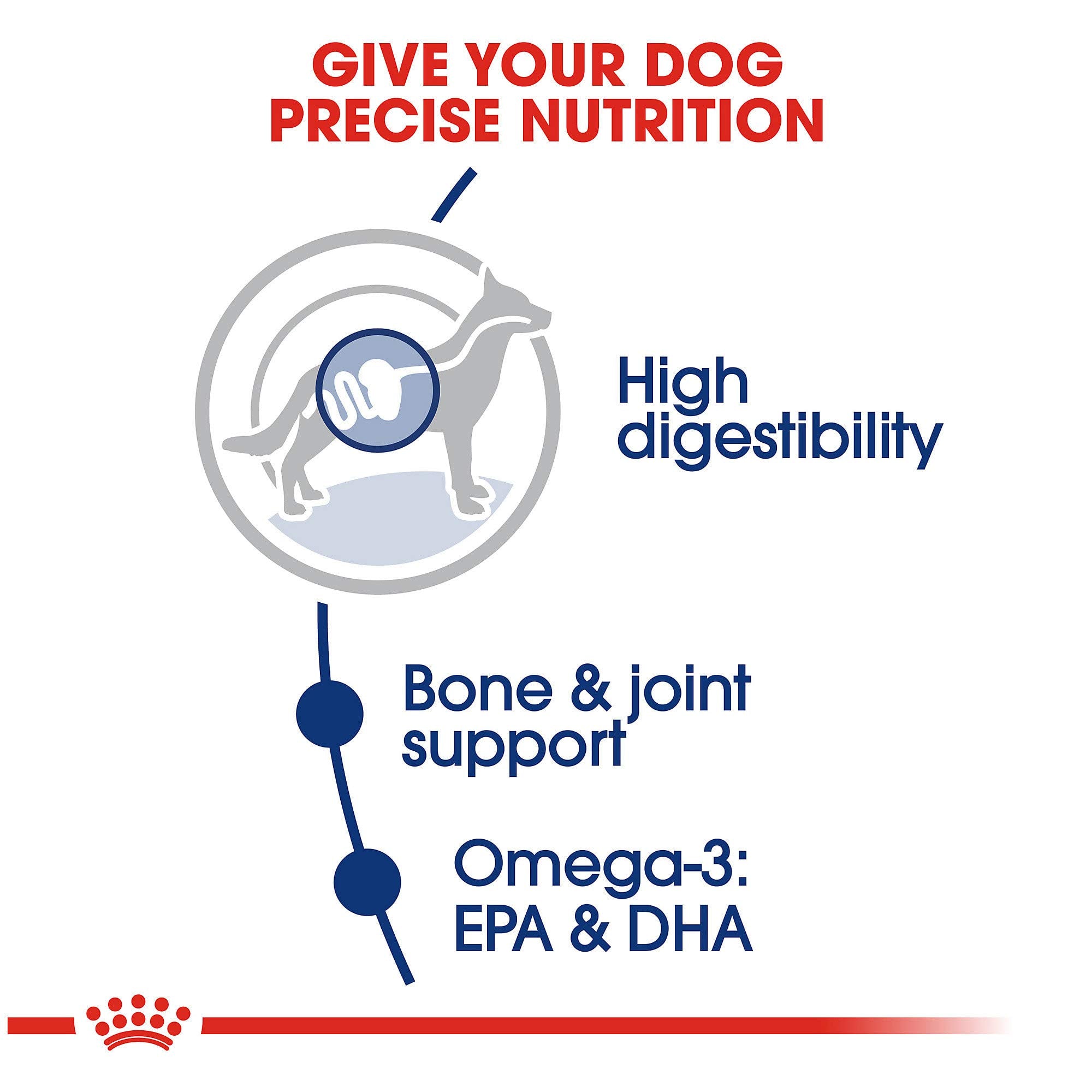 Royal Canin Large Breed Adult Dry Dog Food, 35 lb bag