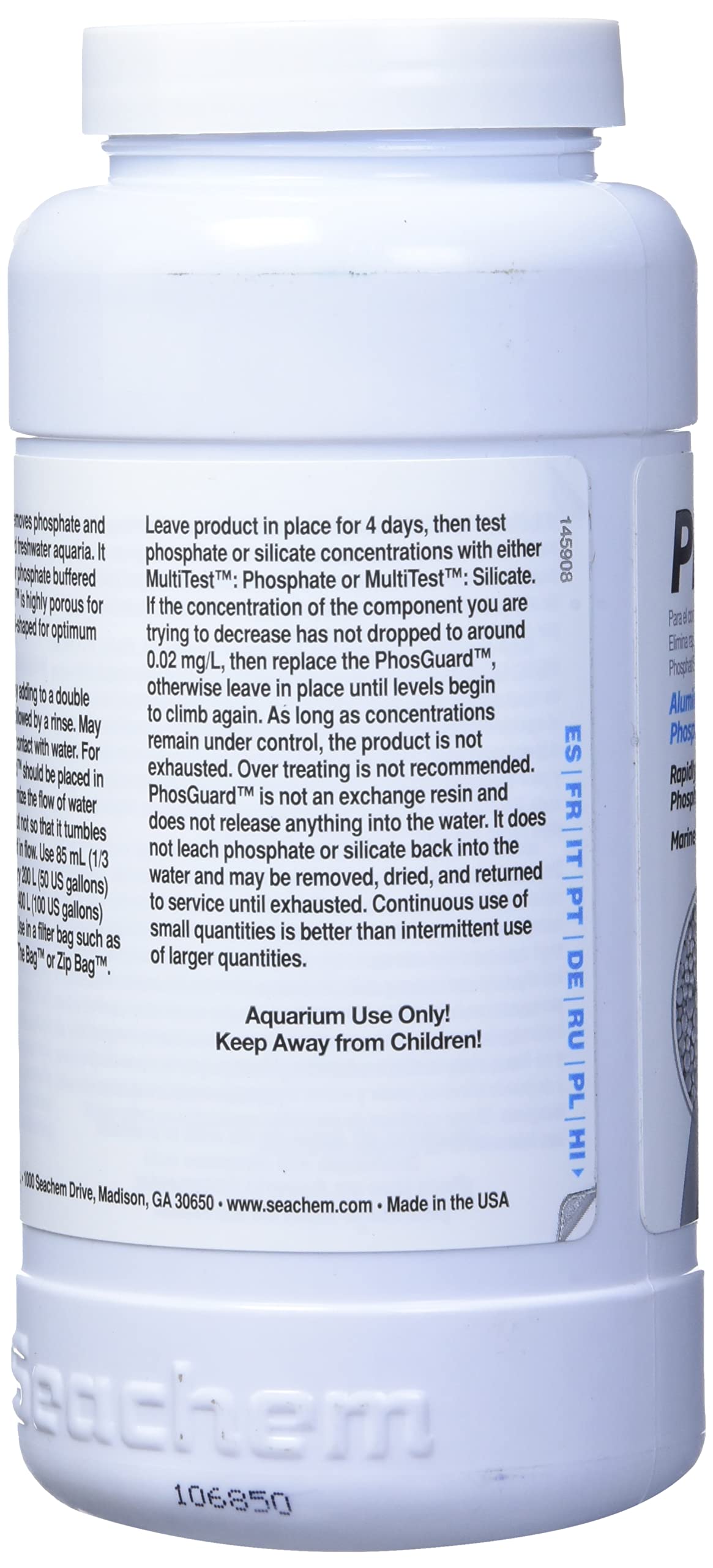 Seachem Phosguard 500Ml