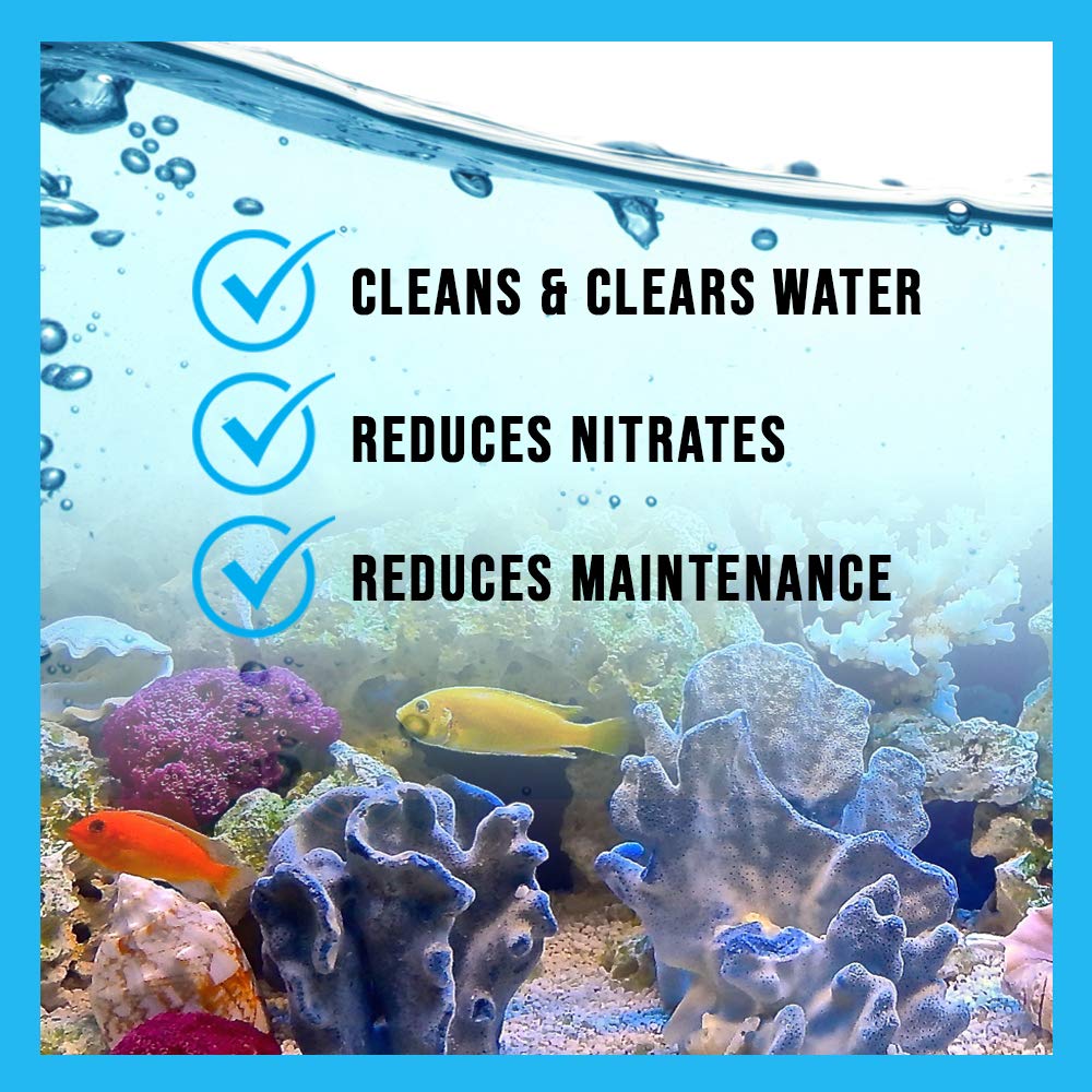 Microbe-Lift Sbh16 Special Blend Aquarium And Fish Tank Cleaner For Freshwater And Saltwater, 16 Ounces