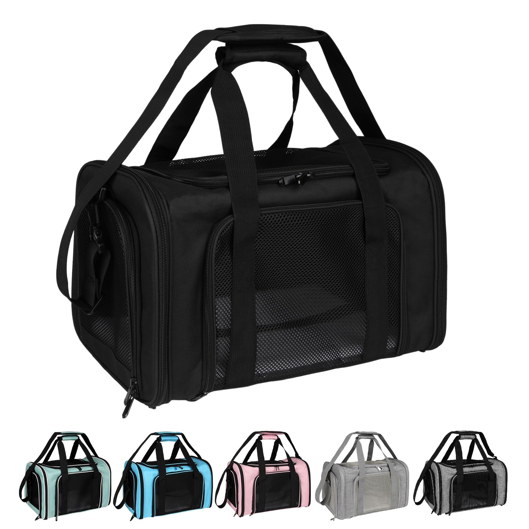 Top Tasta Dog Cat Carrier Pet Carriers For Small Medium Large Cats Dogs Carrier Under 25 Lbs Soft Sided Small Puppy Dog Carrier 