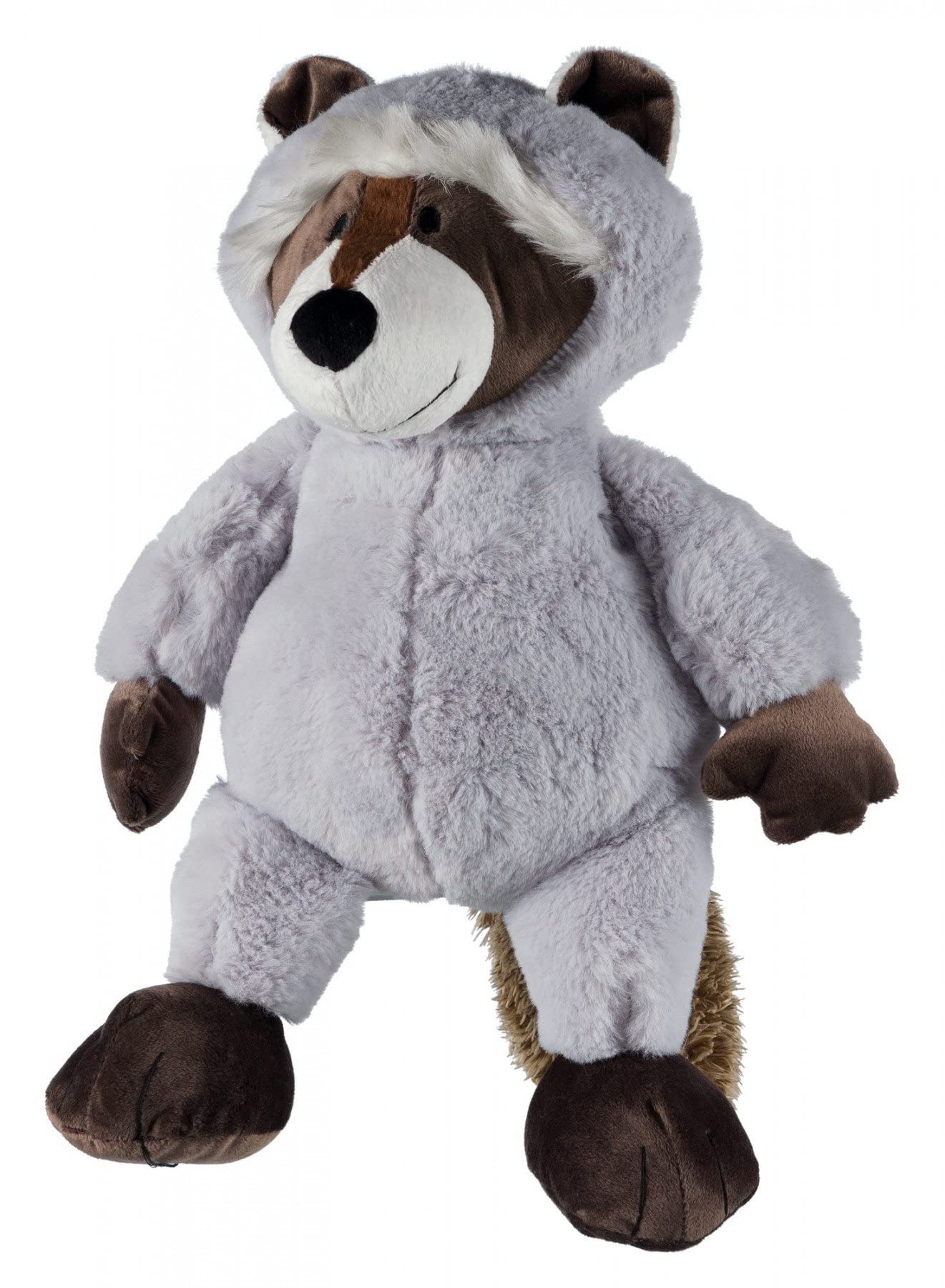 Trixie Raccoon Plush Toy For Puppies And Adult Dogs, Soft Plush Fabric, Animal Sound To Keep Your Pets Attracted And Engaged For