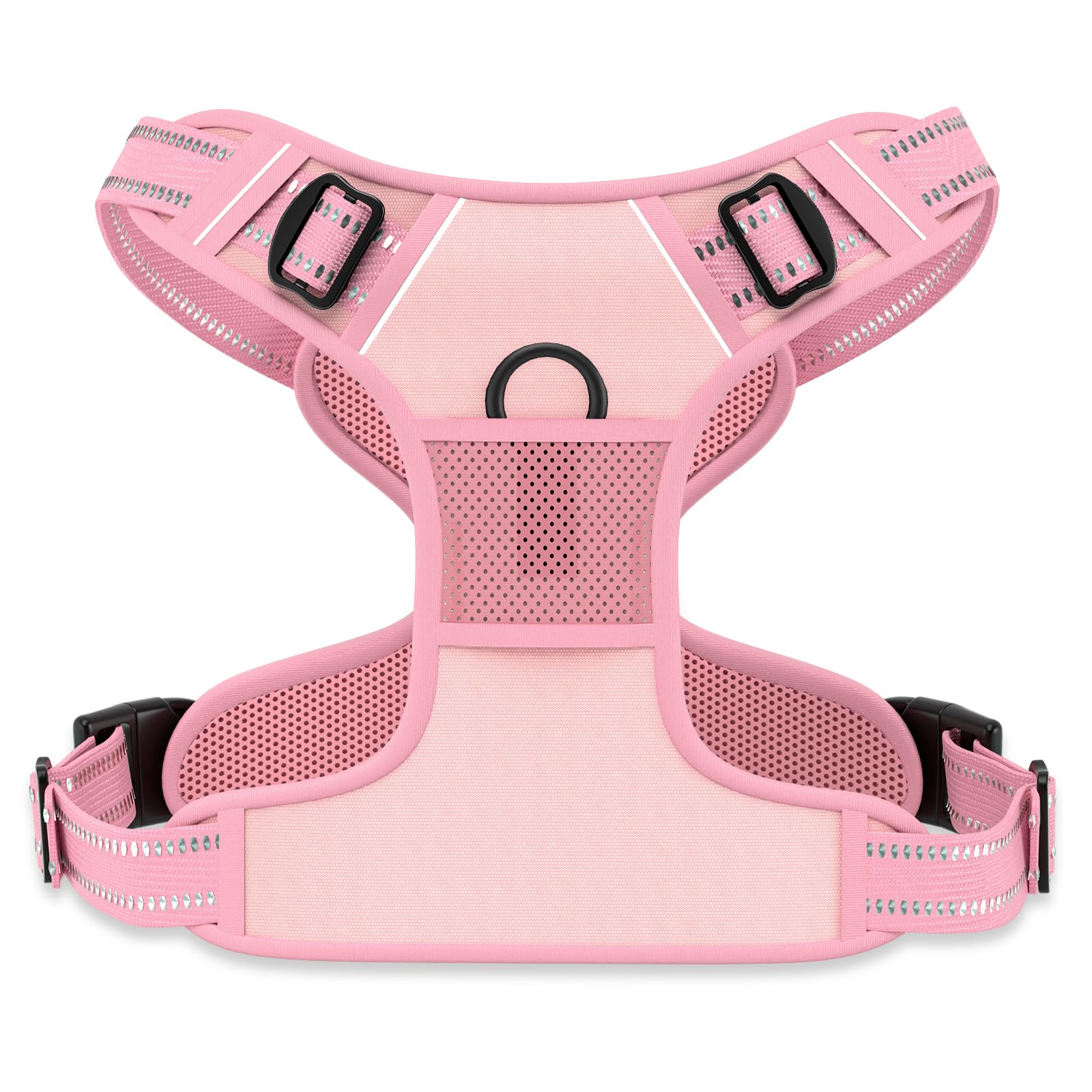 Rnivvi No Pull Dog Harness, Cute Reflective Extra Small Sized Puppy Kitten Harness, Adjustable Soft Padded Vest for Small Dogs, 